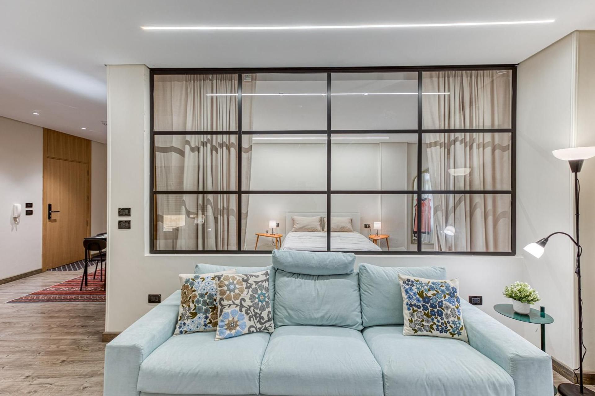 Deluxe One-Bedroom Apartment with City View