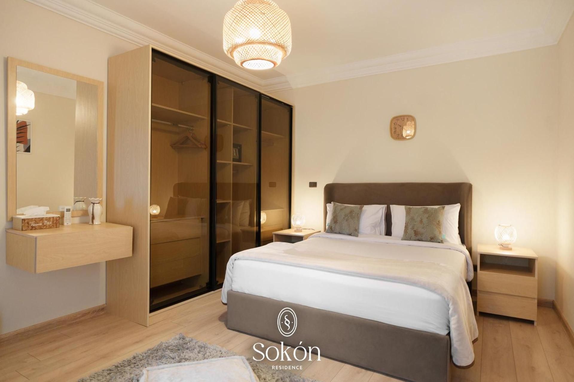 Sokon Residence Al Rehab Apartment with Garden View