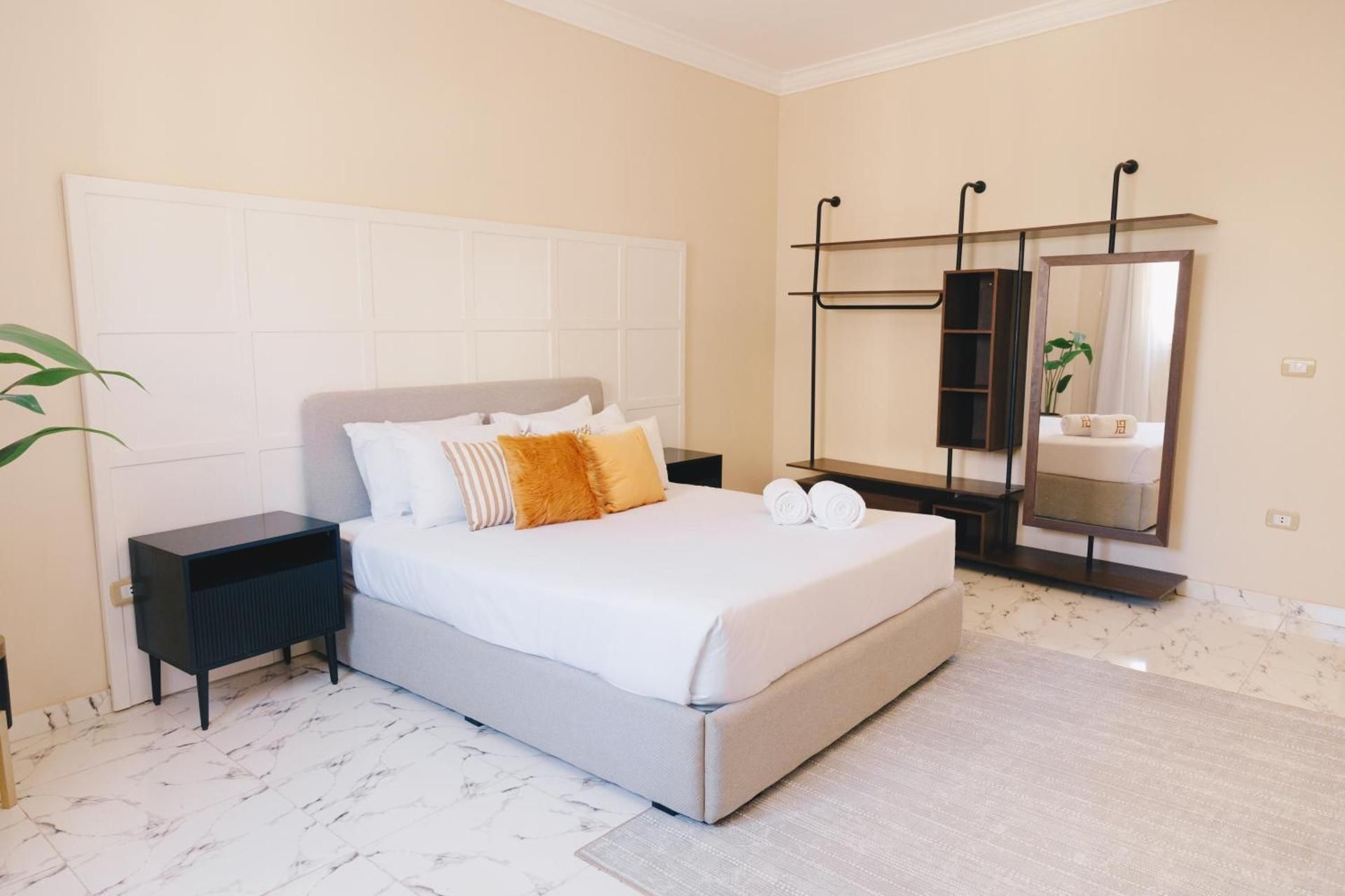 Three-Bedroom Apartment with Balcony