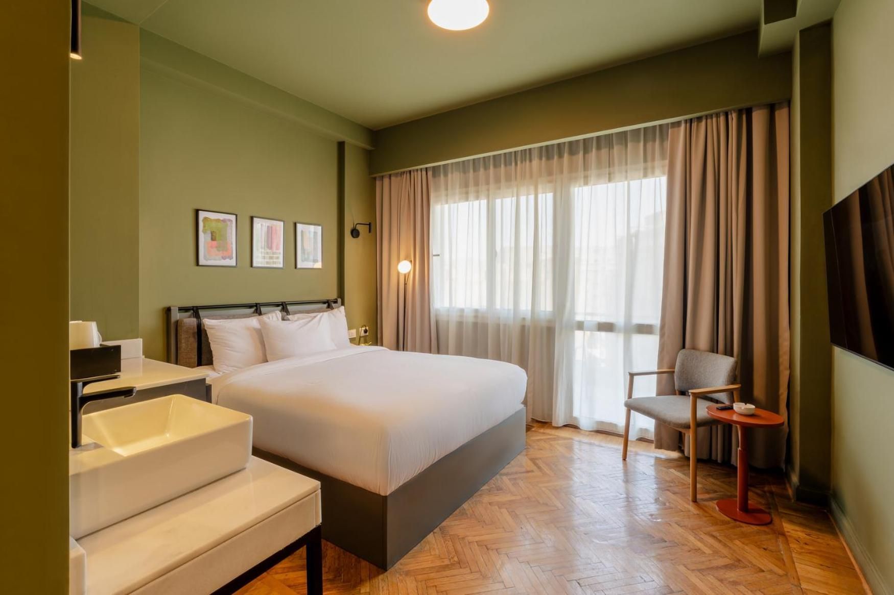 grey l studio apartments Downtown Cairo Ouzonian House