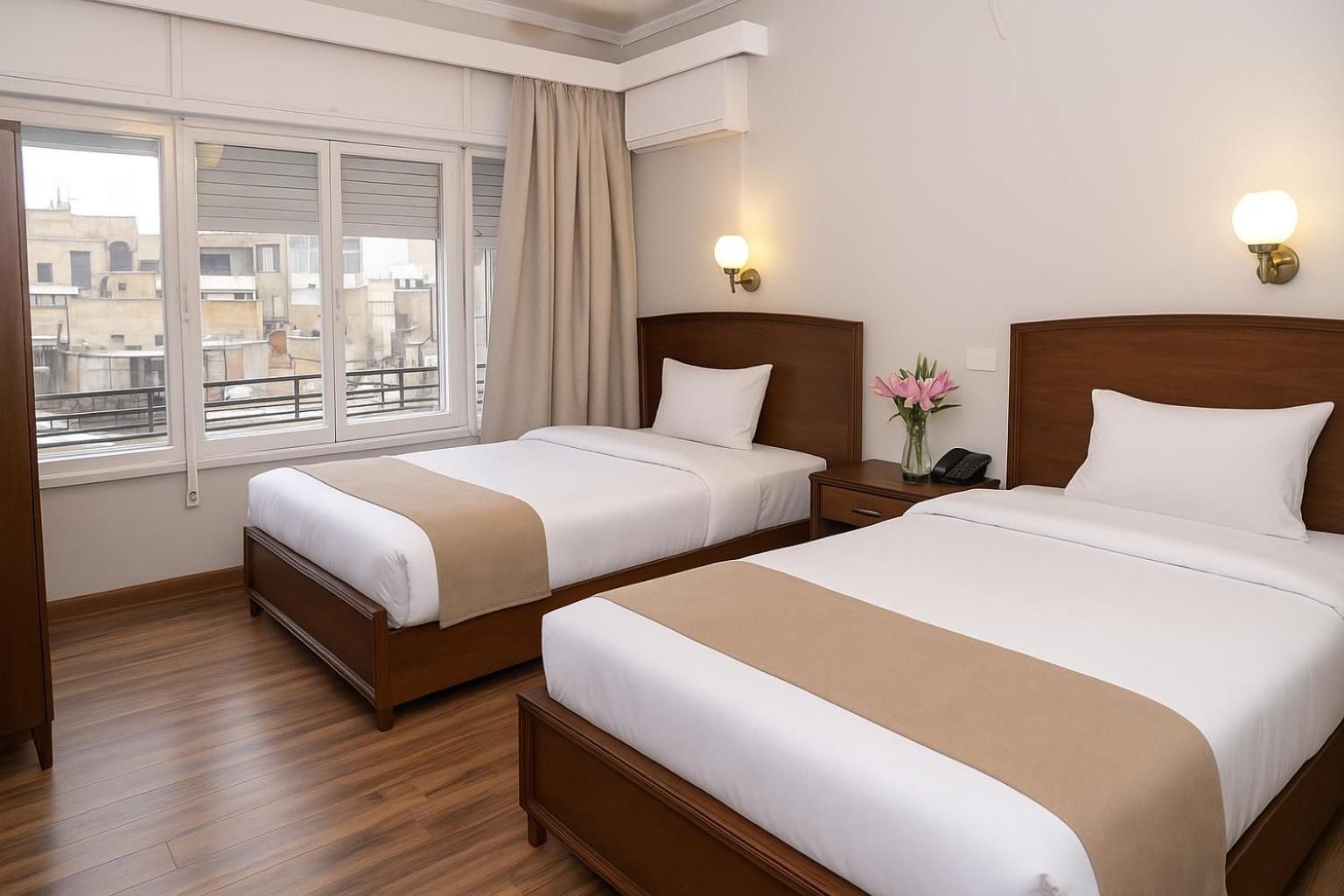 Deluxe Double or Twin Room with City View