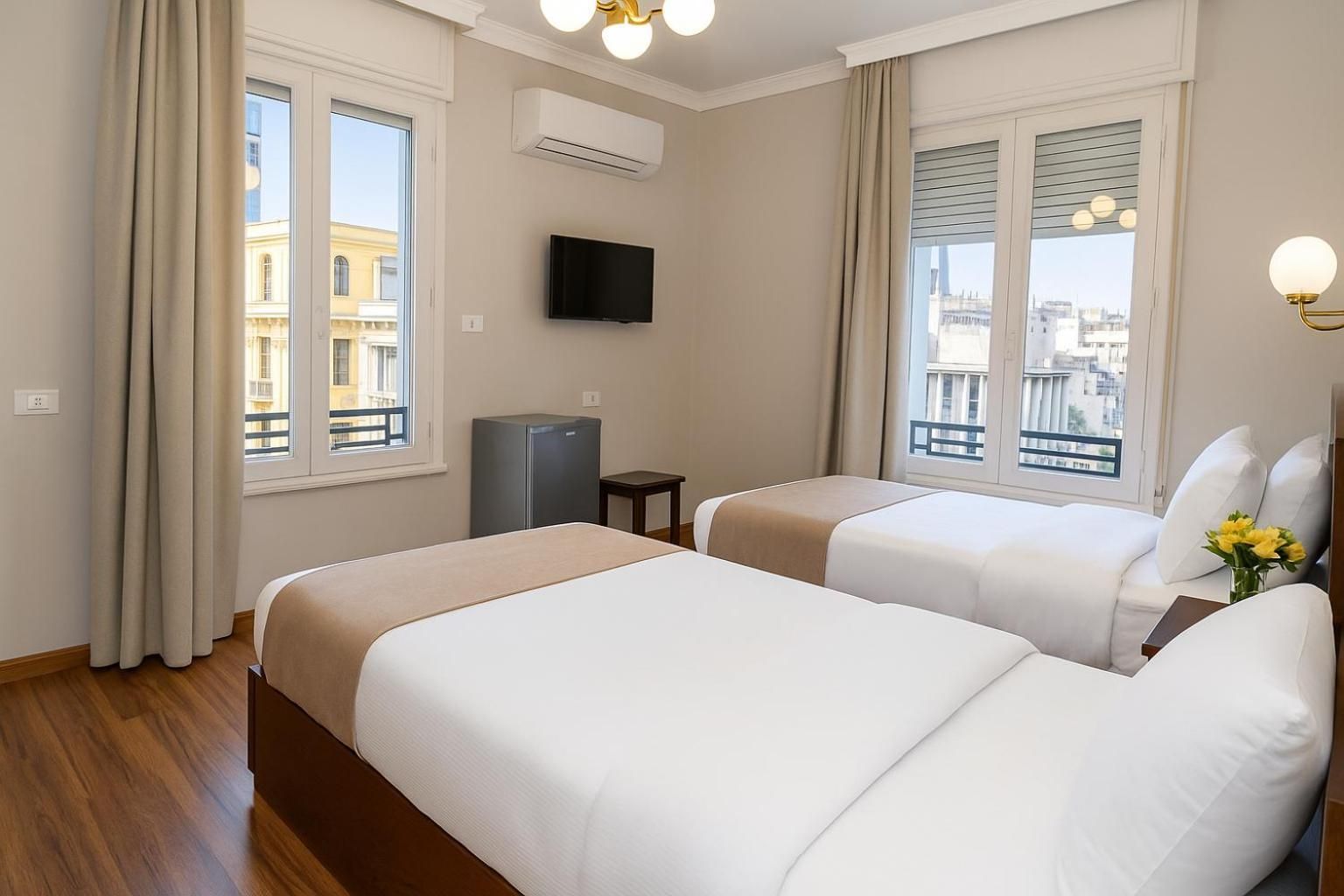 Deluxe Double or Twin Room with City View