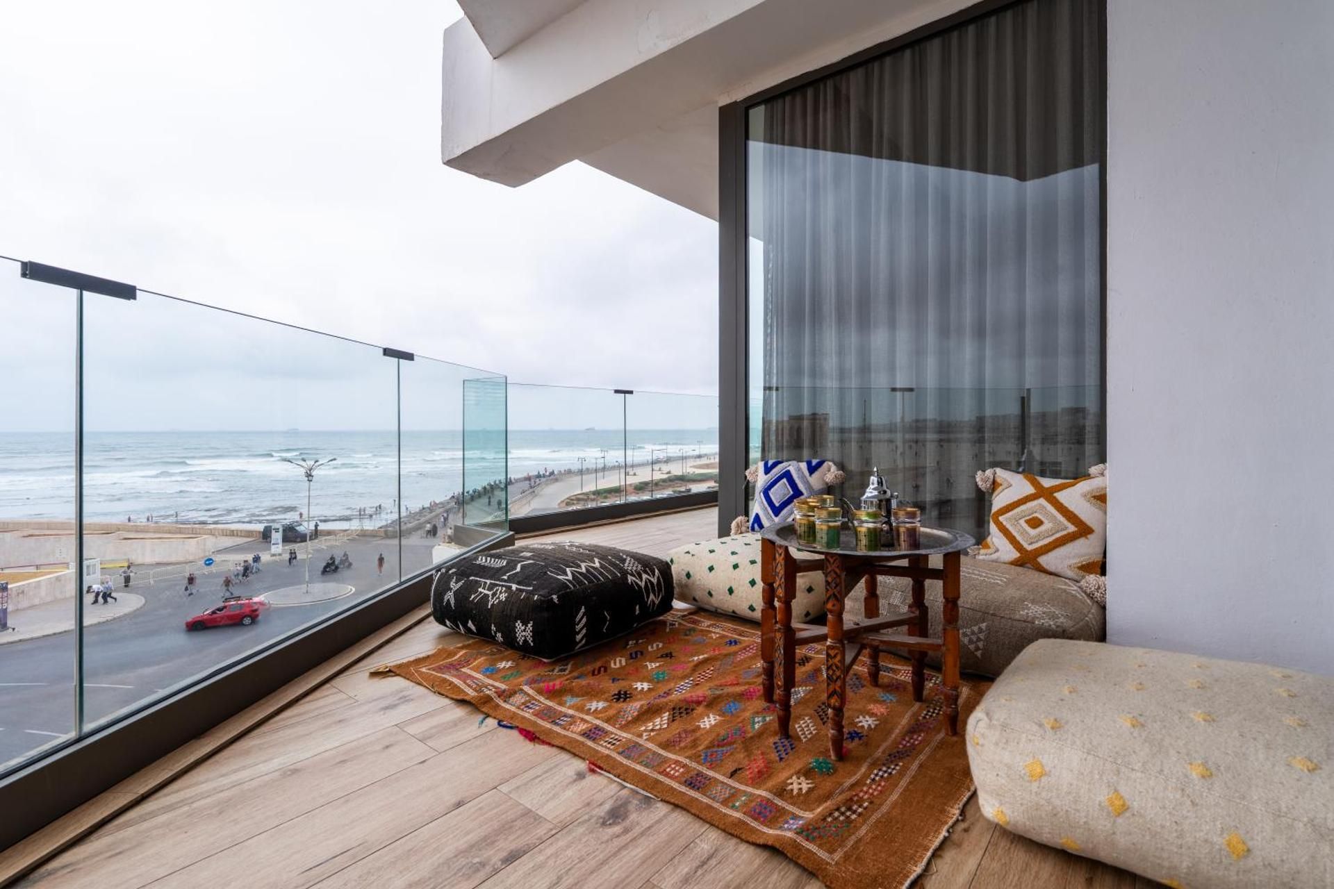 Three-Bedroom Apartment with Sea View