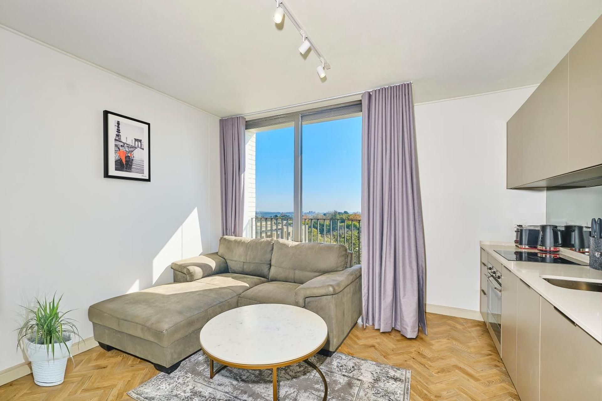 One-Bedroom Apartment with Balcony