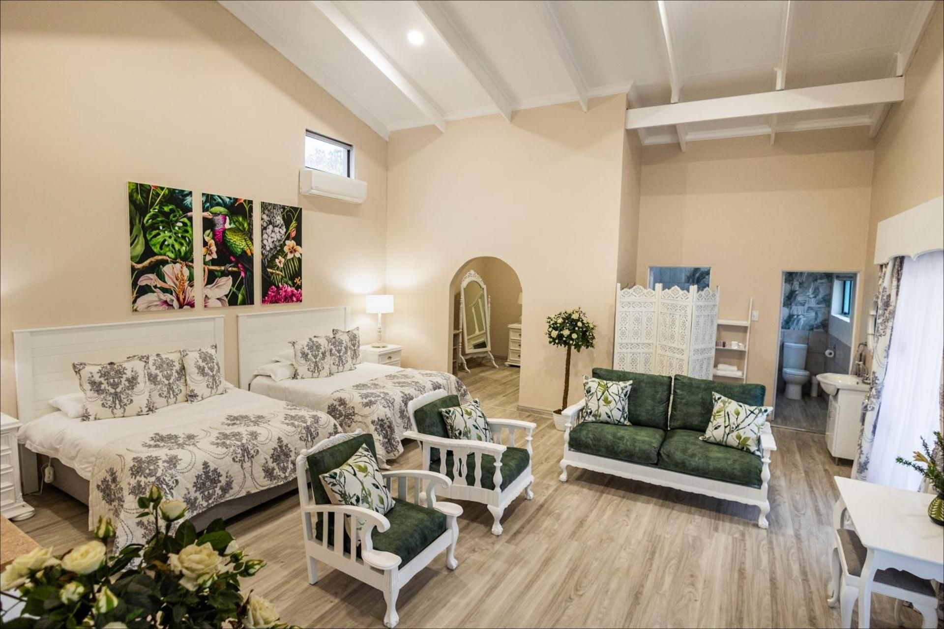 Family Room with Shared Bathroom