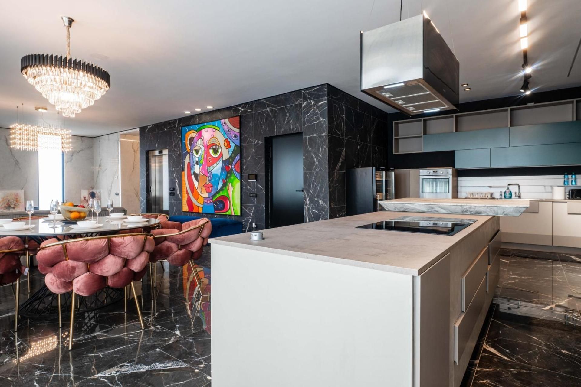Three-Bedroom Premium Apartment with Balcony