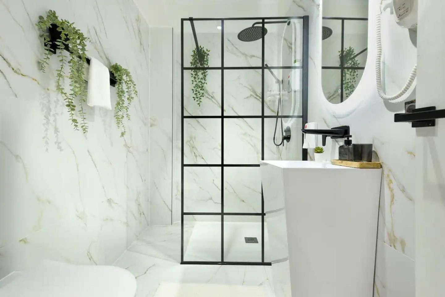 Premium One-Bedroom Apartment with Balcony and Inner Court View