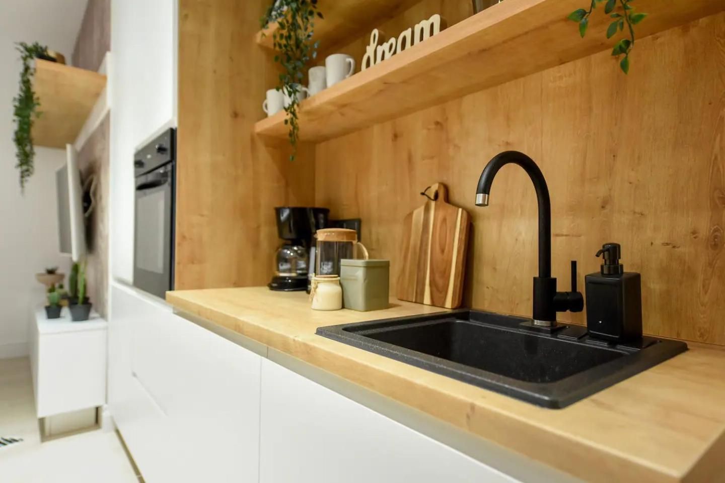 Premium One-Bedroom Apartment with Balcony and Inner Court View