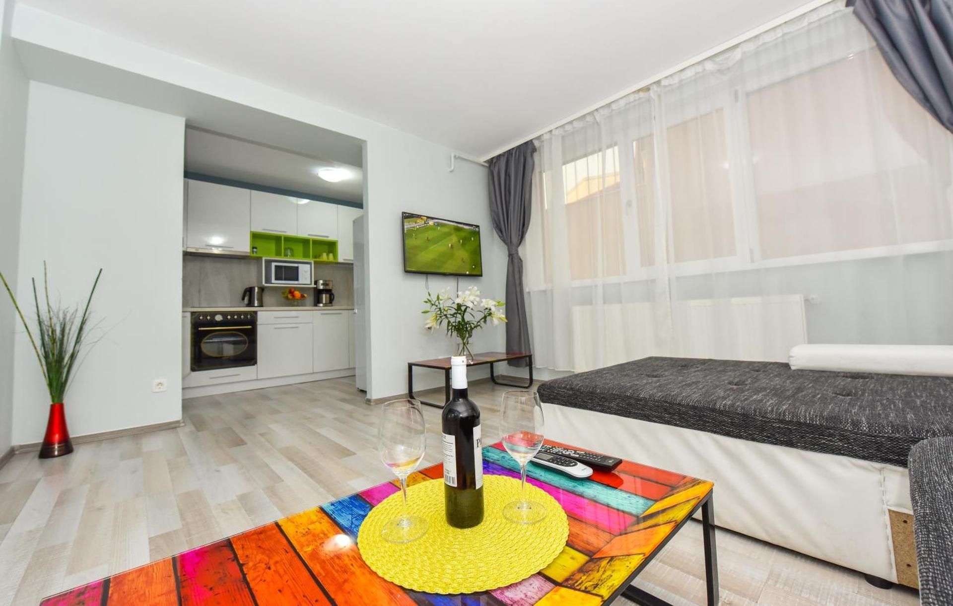 Three-Bedroom Apartment with Balcony