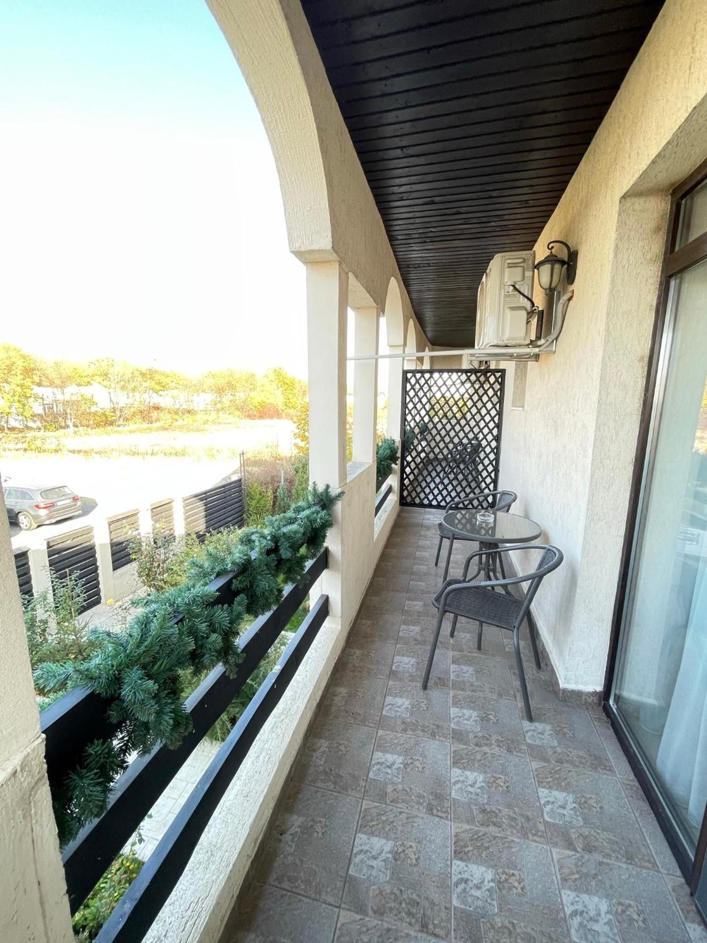 Studio with Balcony