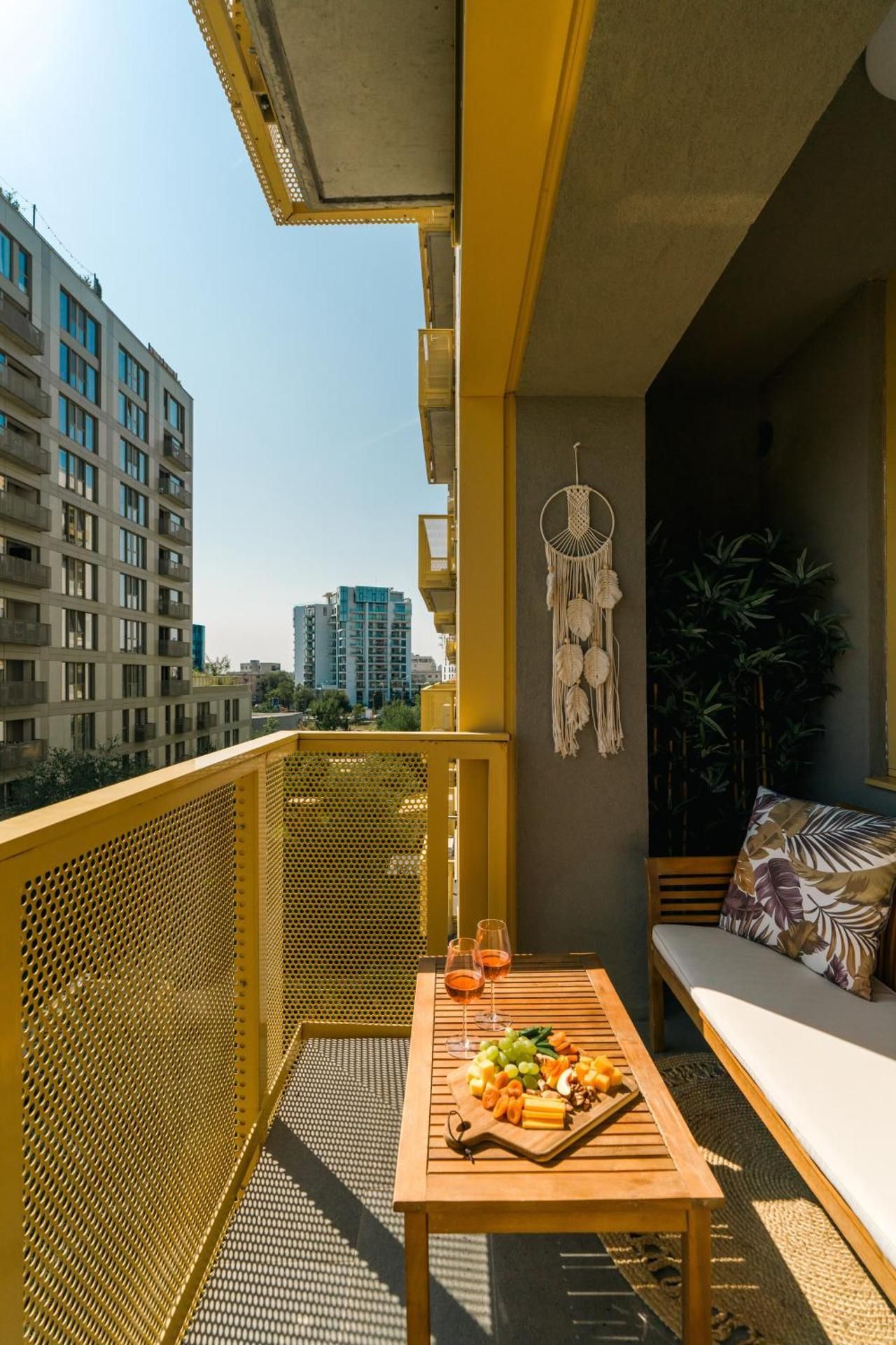 One-Bedroom Apartment with Balcony and City View