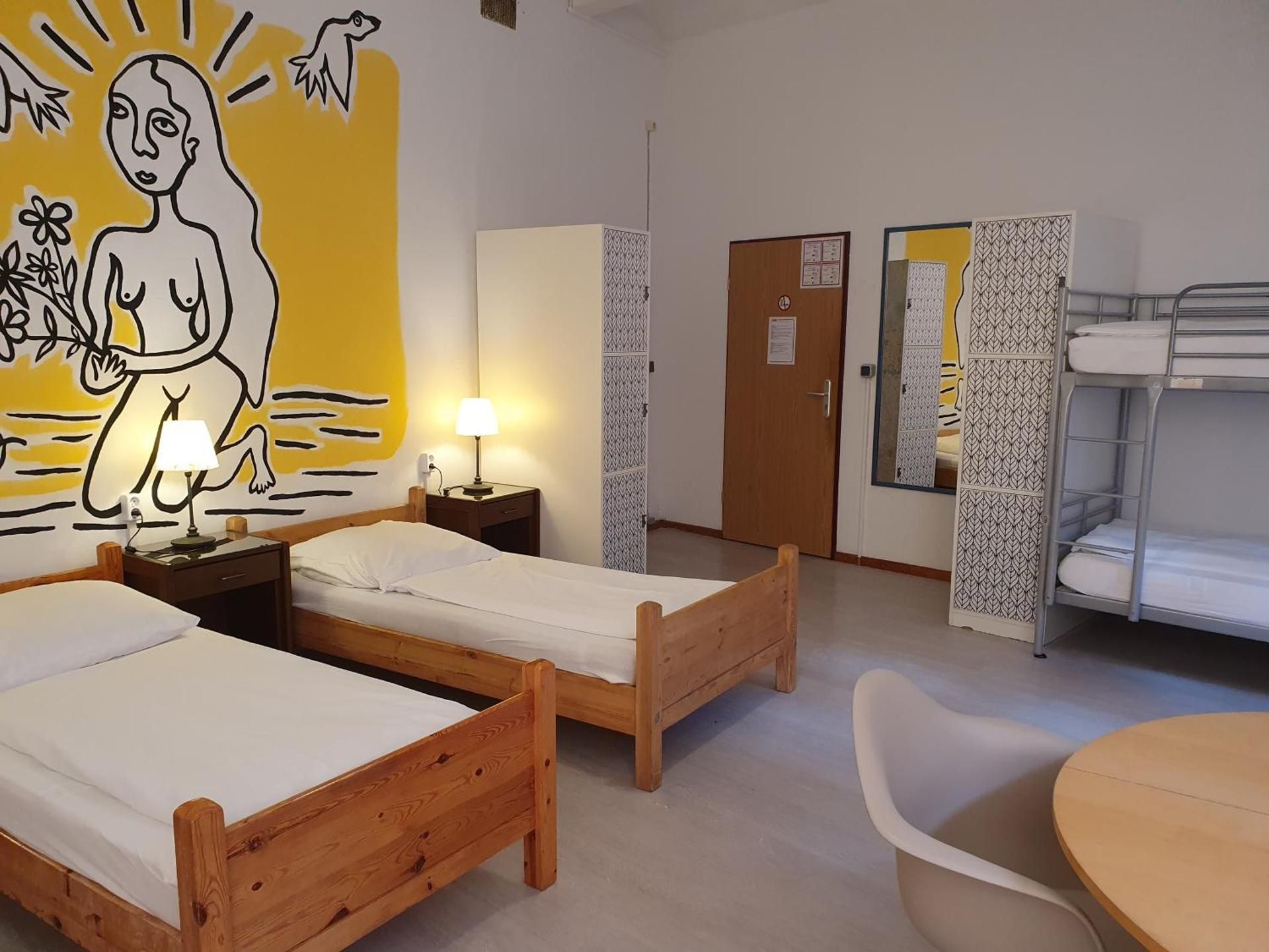 Bed in 6-Bed Female Dormitory Room