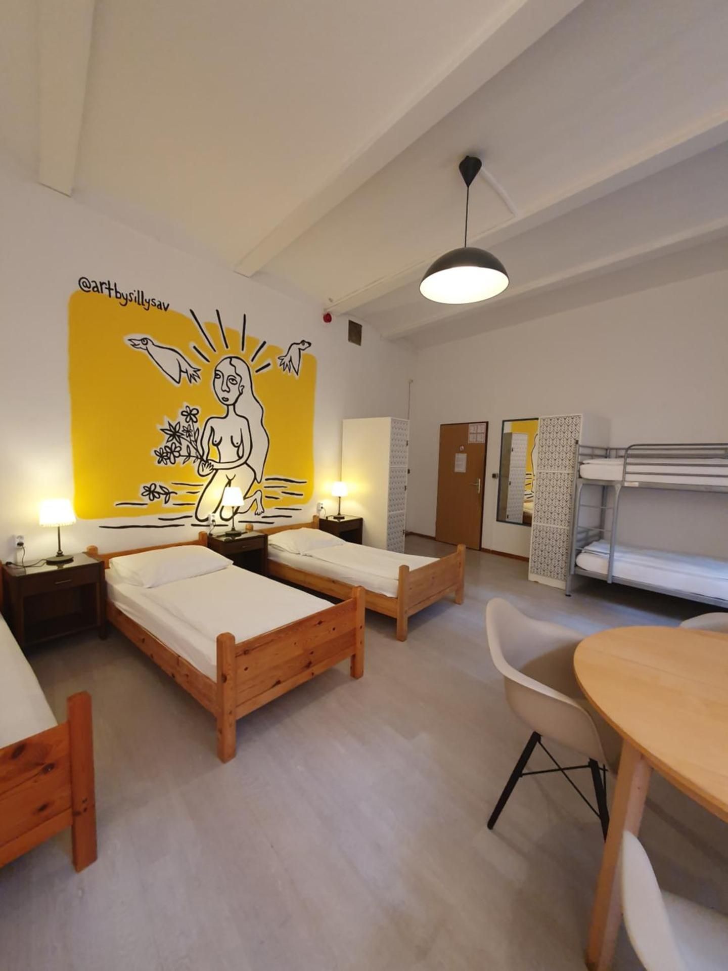 Bed in 6-Bed Female Dormitory Room