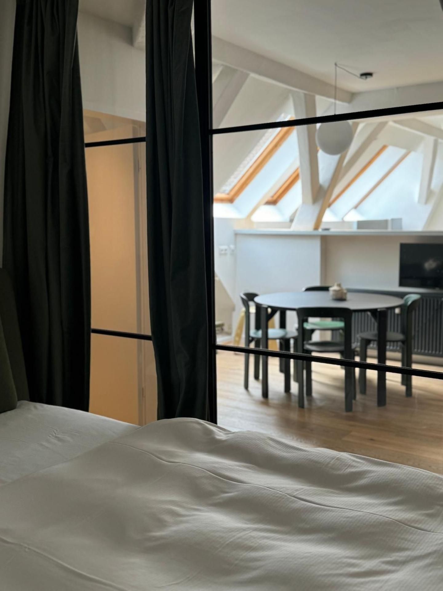 Deluxe Two-Bedroom Apartment with Garden View
