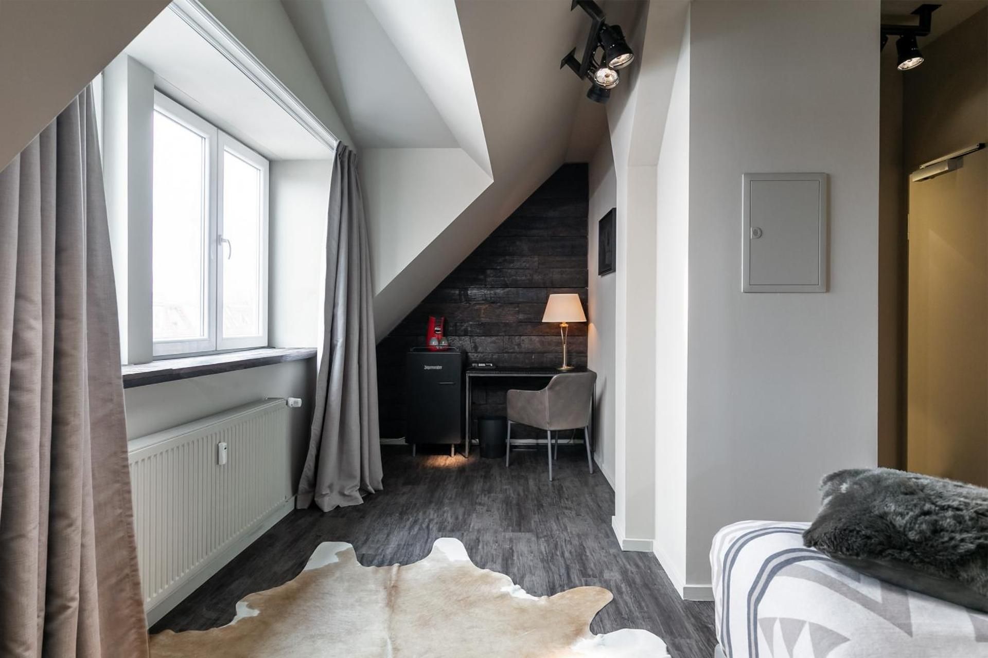 Studio with Balcony