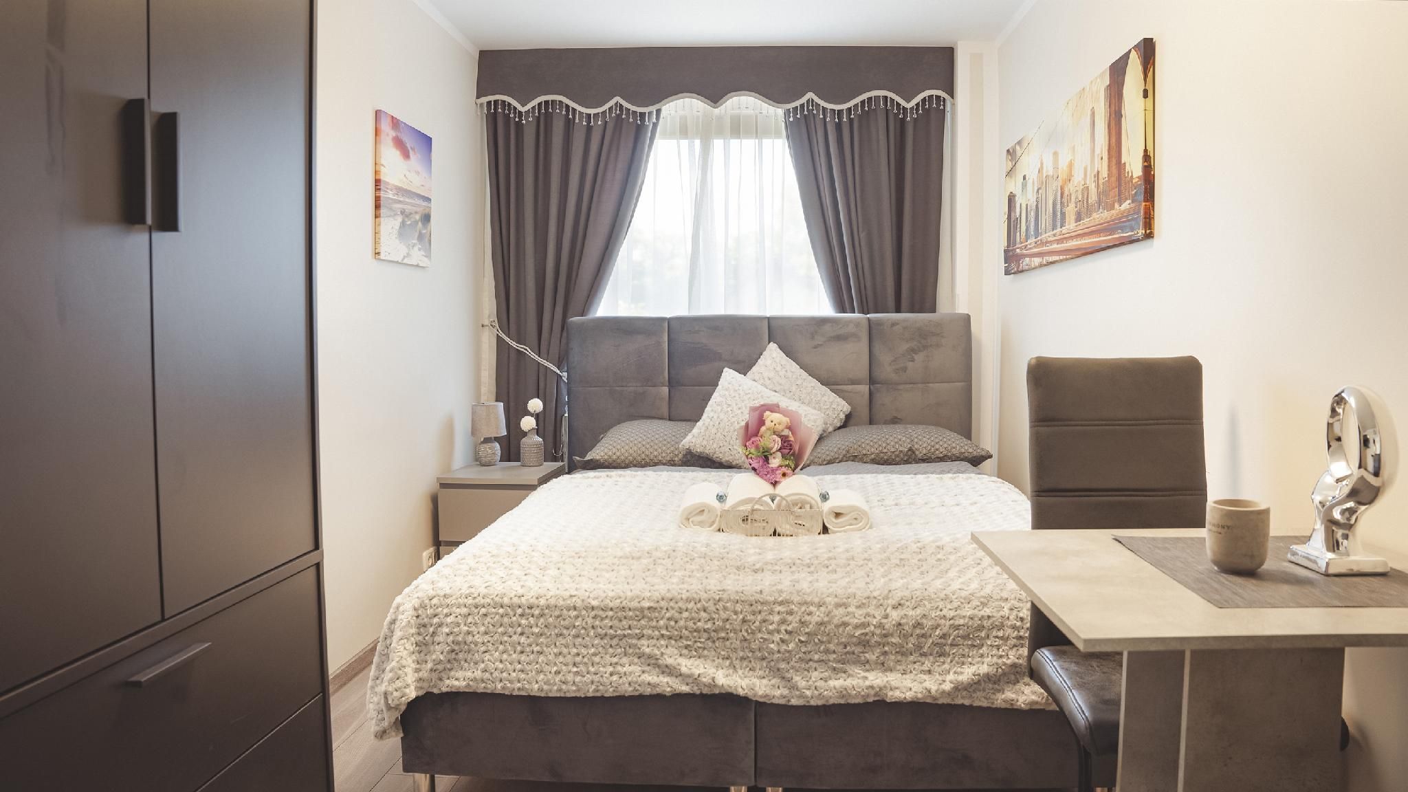 Apartment-Deluxe-Eigenes Badezimmer