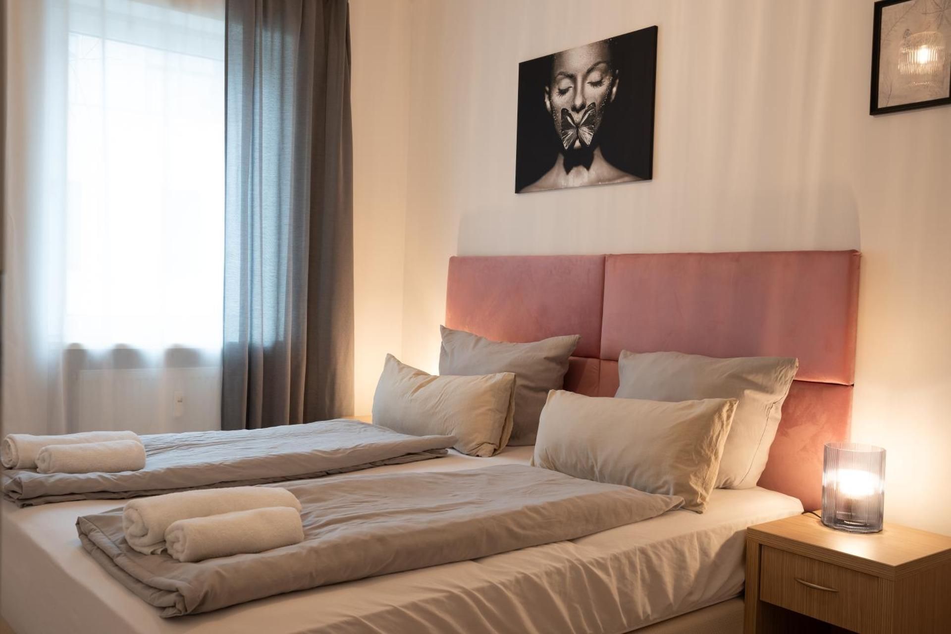 Three-Bedroom Apartment with Balcony