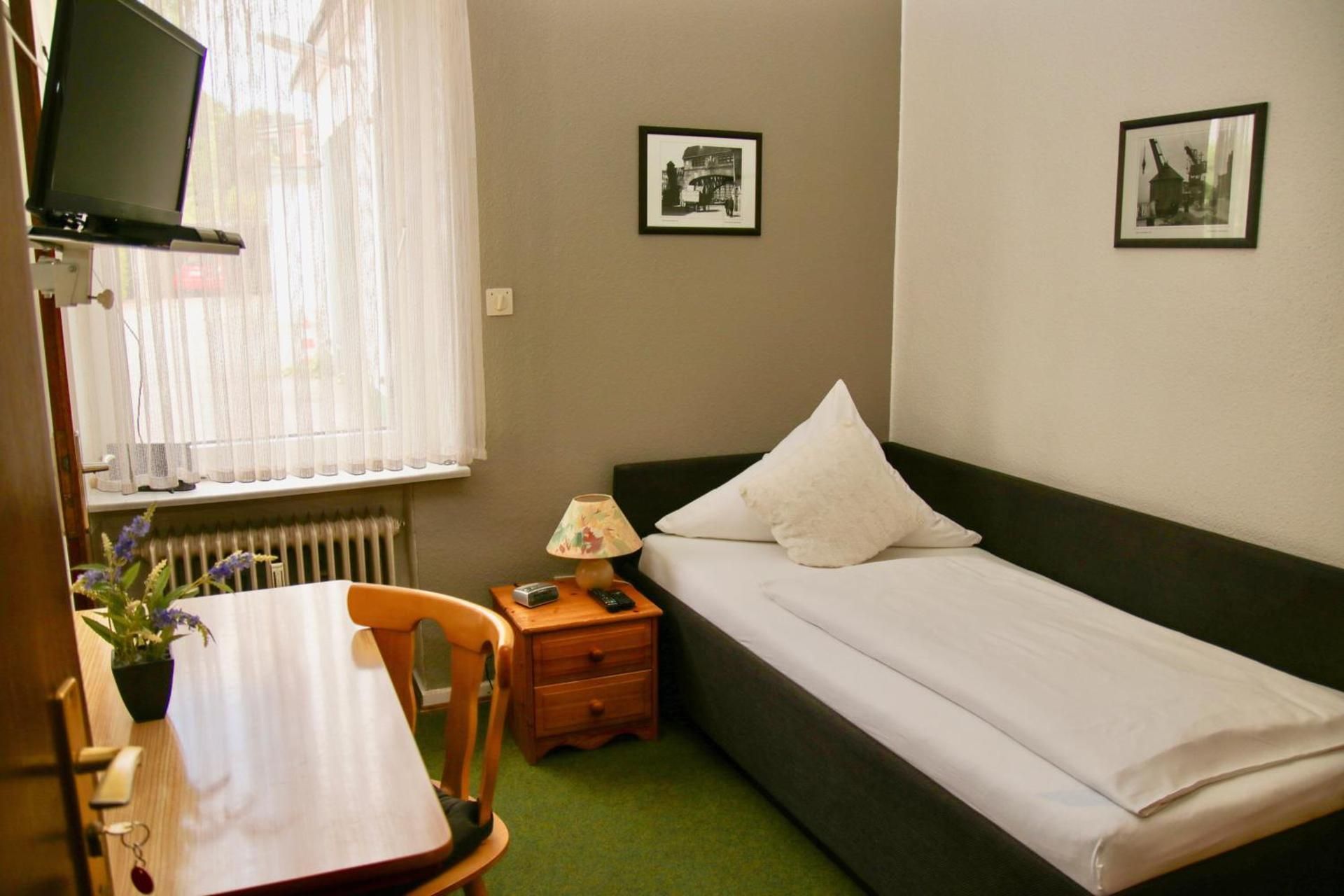 Single Room With Private Bathroom