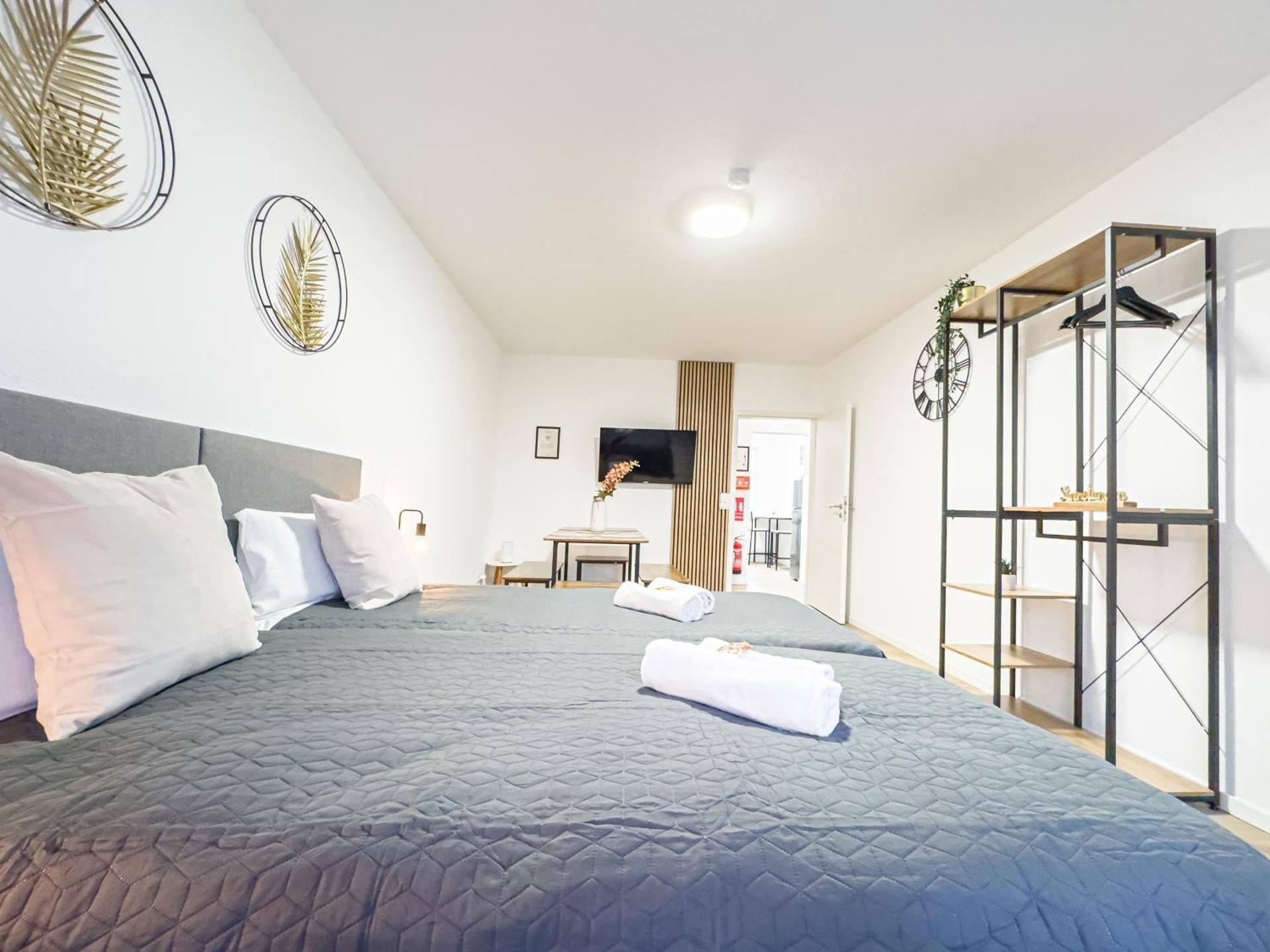 Three-Bedroom Apartment with Balcony