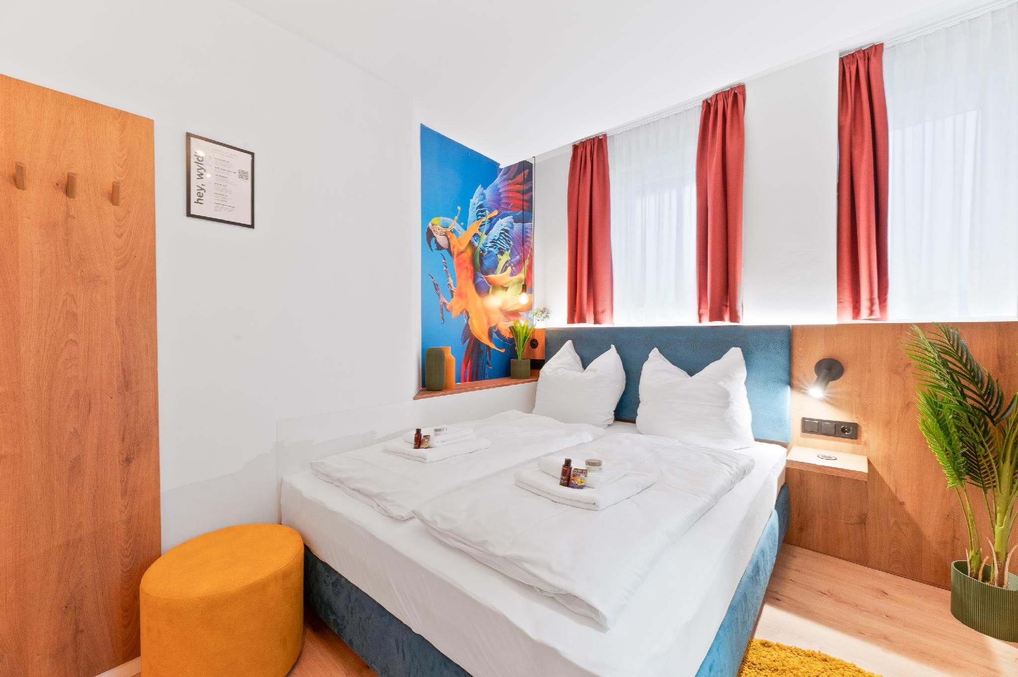 JUNGLE No5 Boutique Hotel - Stuttgart City-Center Double Room