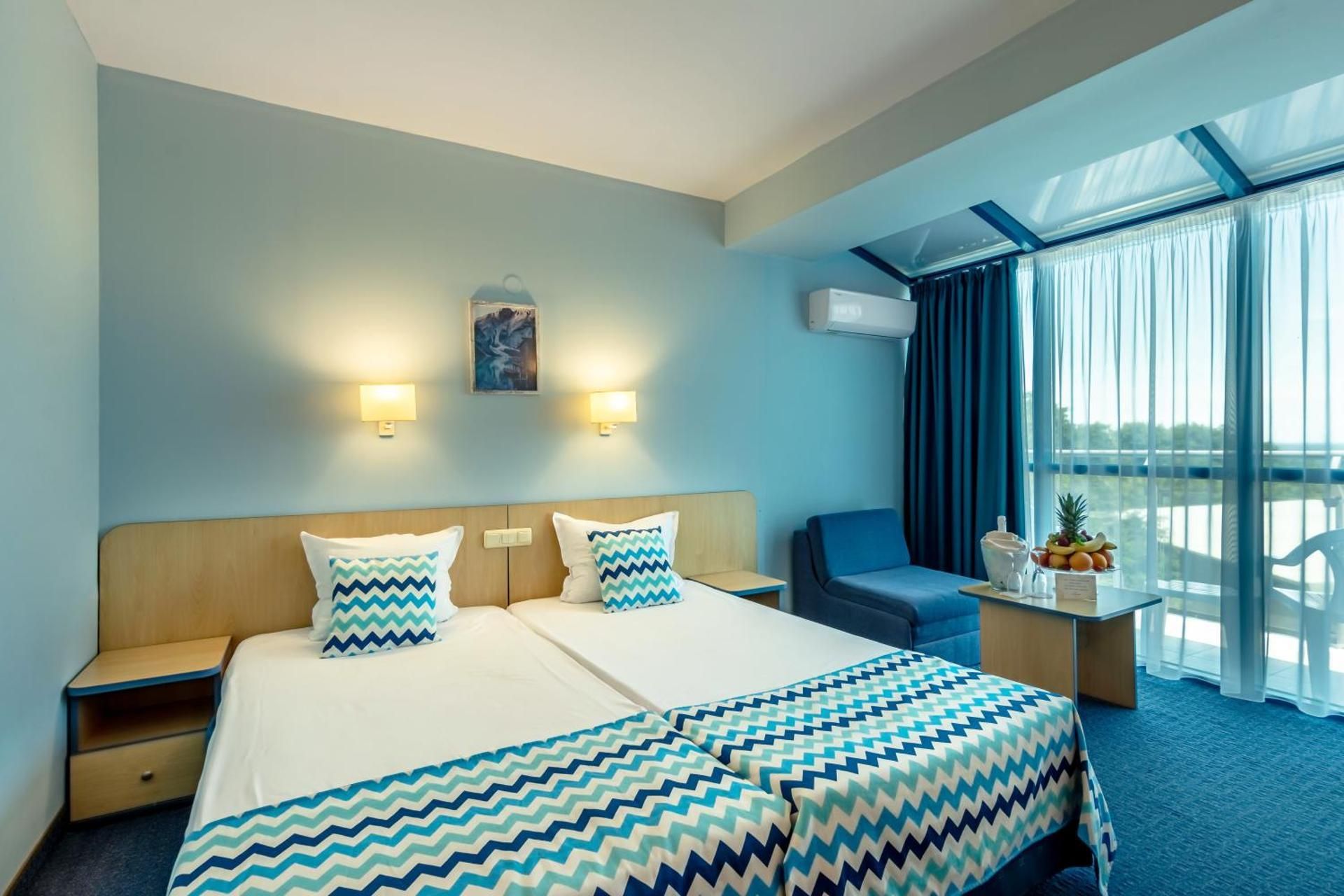 Standard Double or Twin Room with Extra bed (2 Adults + 1 Child) and Free Private Beach Access
