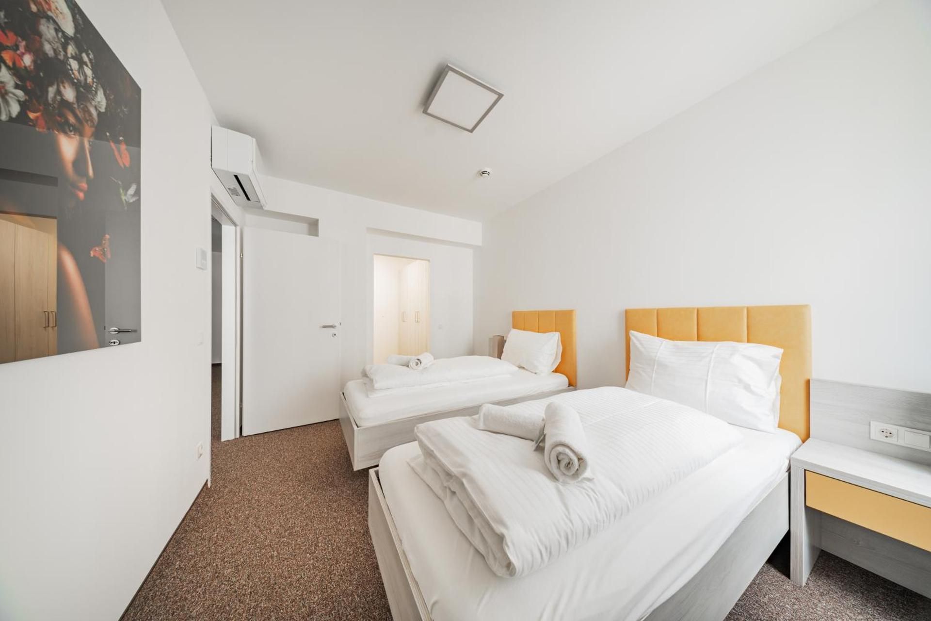 Deluxe One-Bedroom Apartment with City View