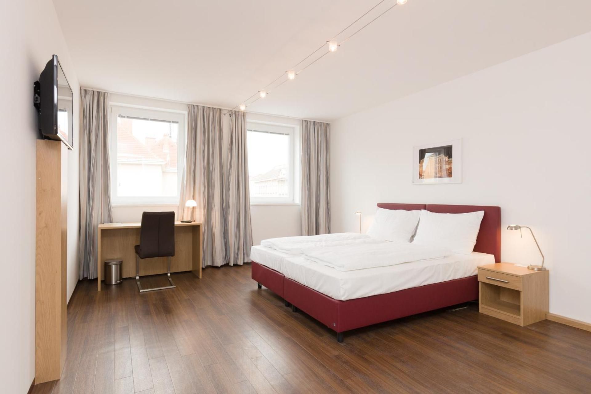 Double Room with Double Bed and Kitchenette