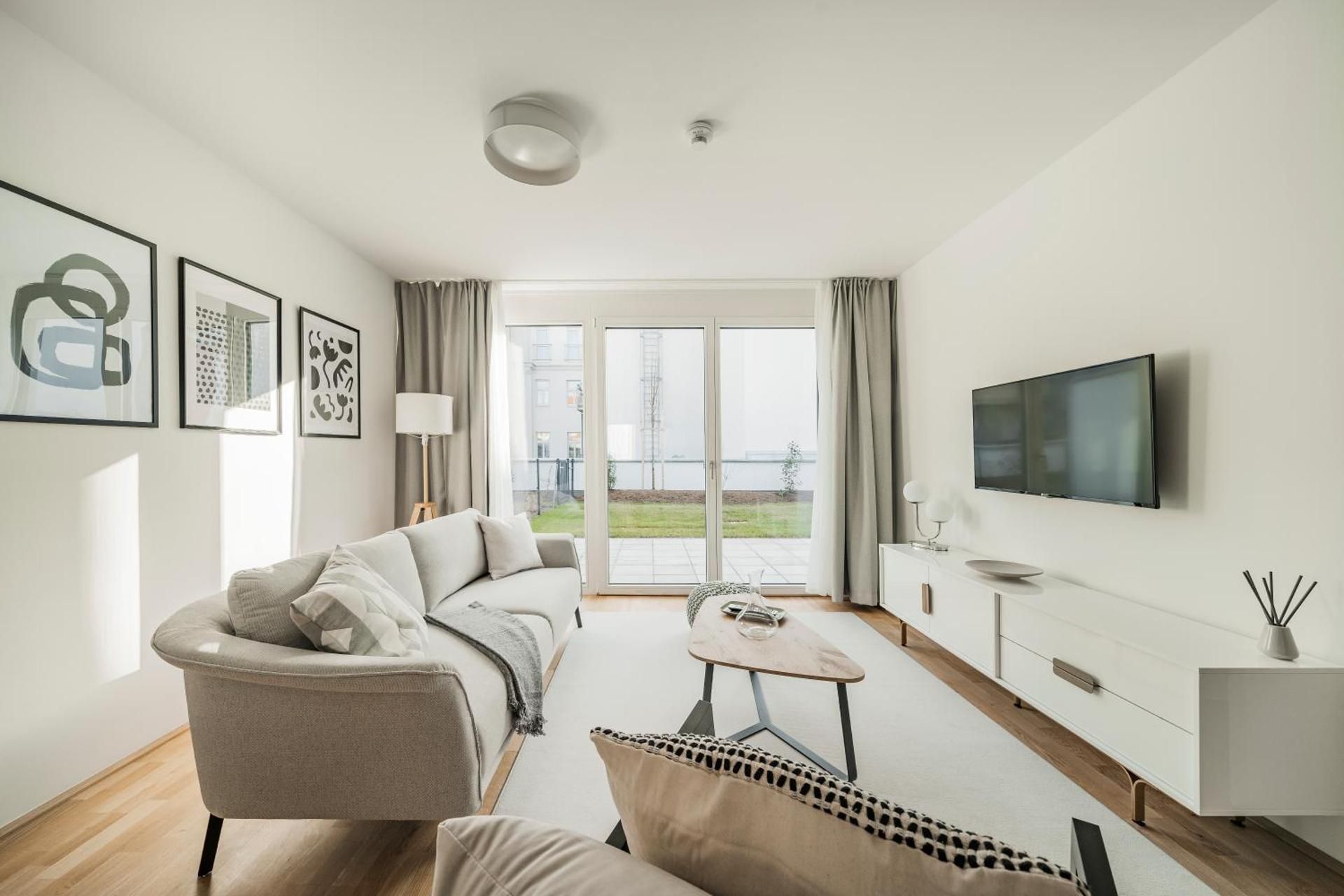 Two-Bedroom Apartment with Balcony