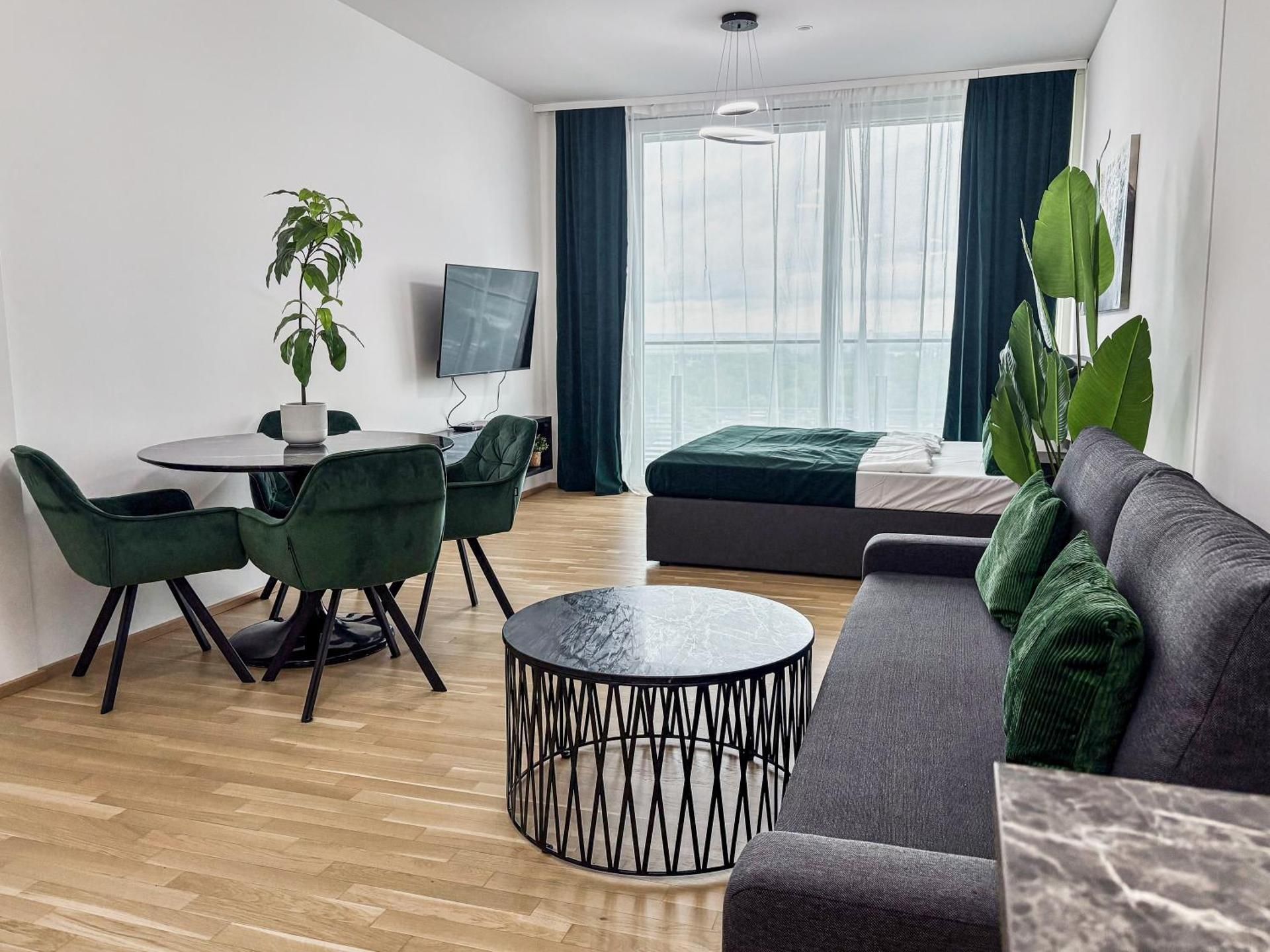 Two-Bedroom Apartment with Balcony