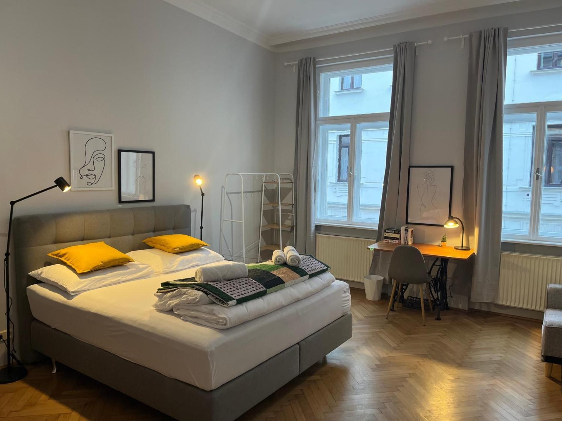 Two-Bedroom Apartment with Balcony