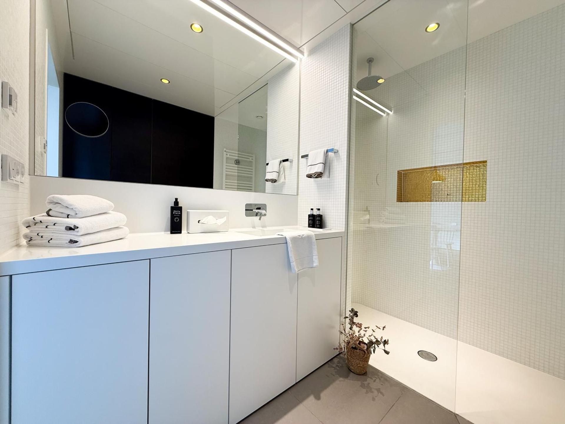 One-Bedroom Apartment with City View