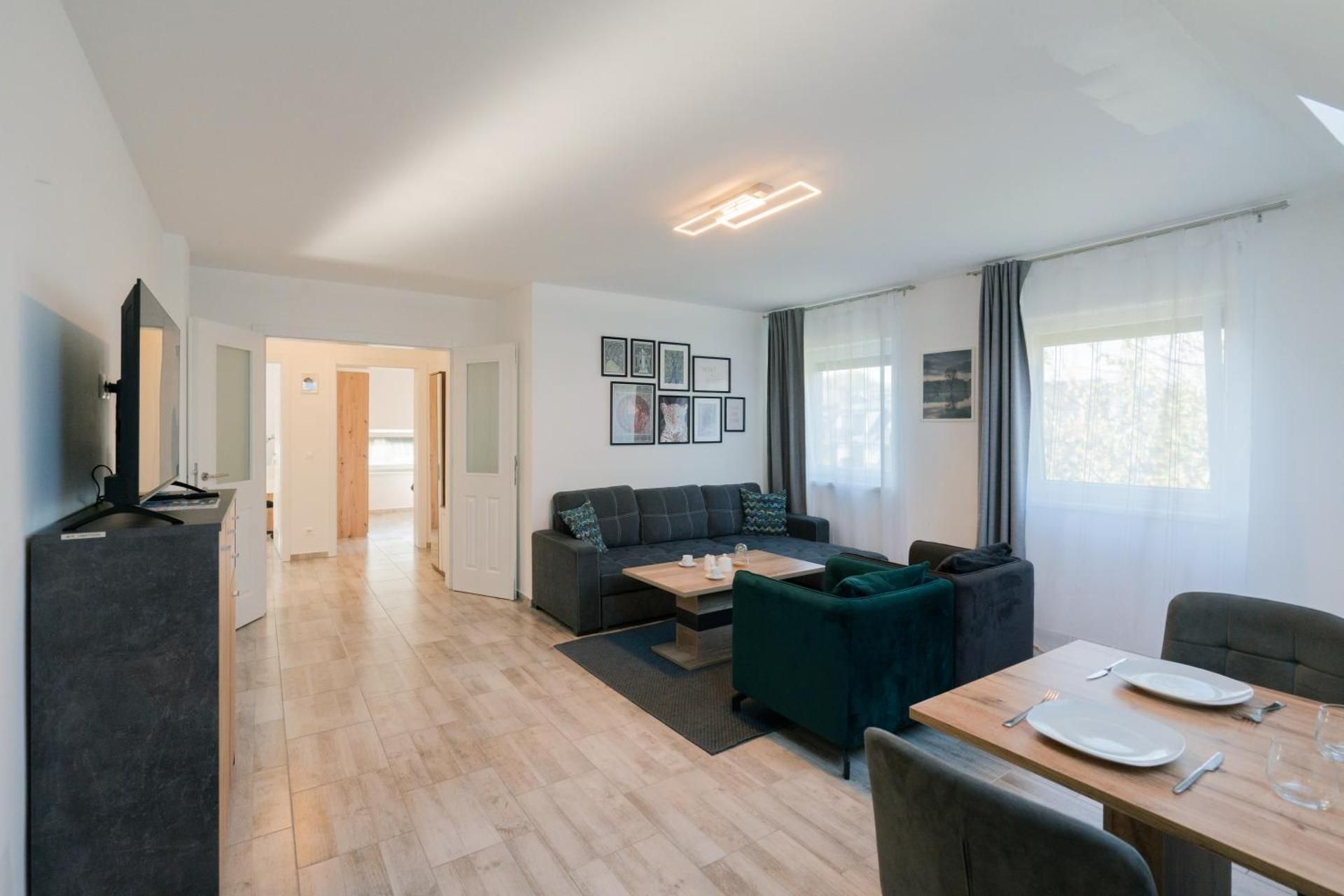 Two-Bedroom Apartment with Garden View