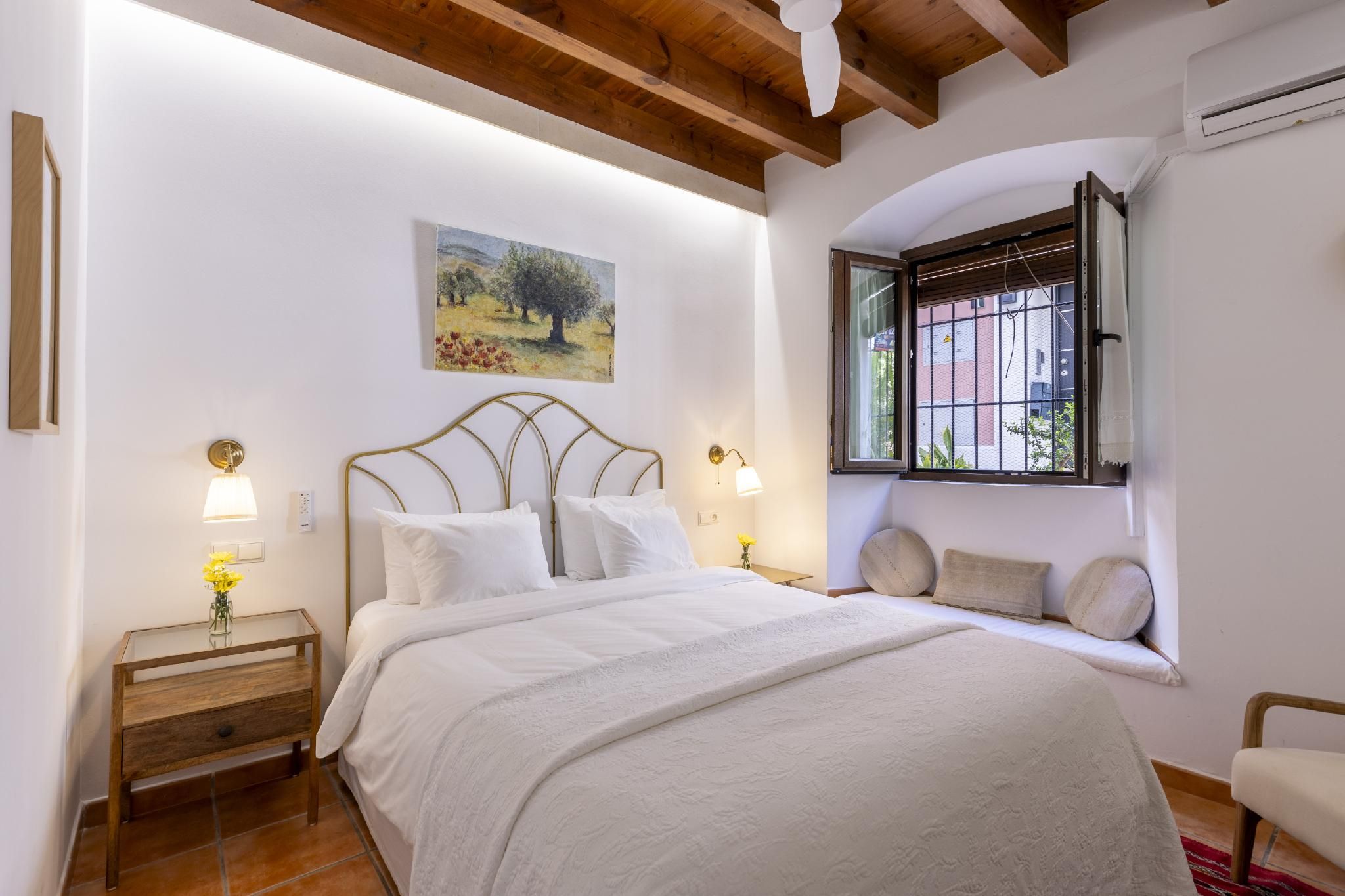 Habitacion Doble-Estándar-Baño privado con ducha-Vista a la Calle-1 planta baja