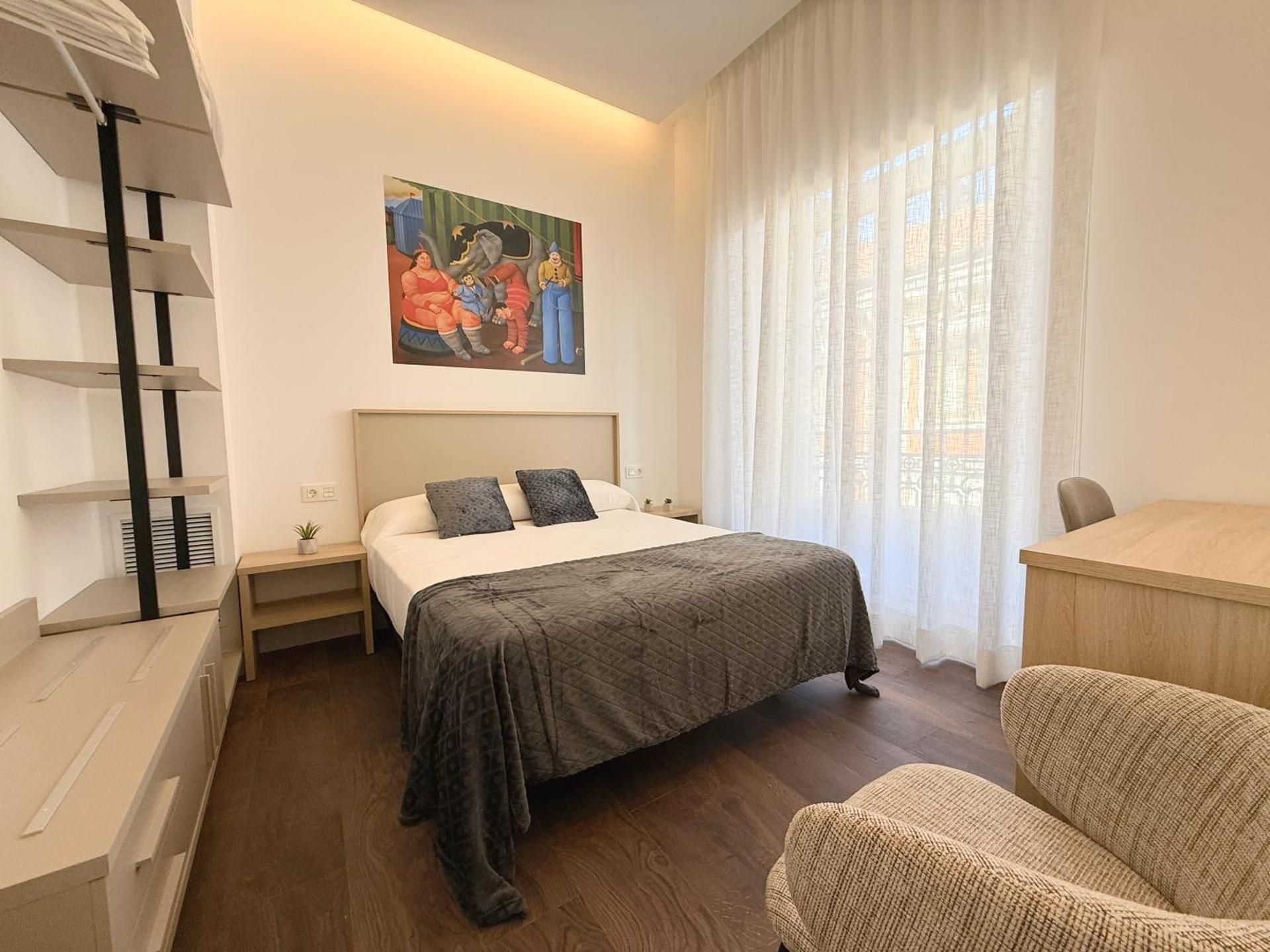 One-Bedroom Apartment with Balcony