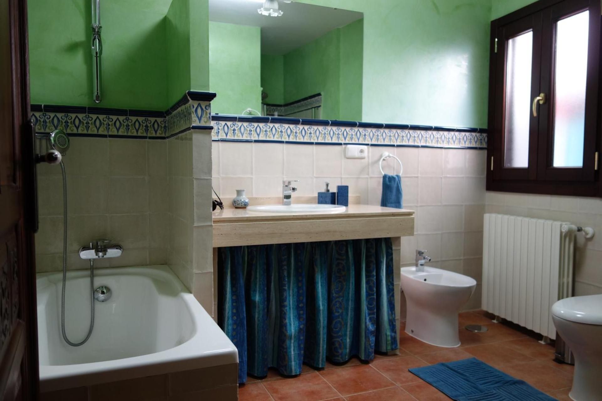 Double Room with private external bathroom and Mountain View