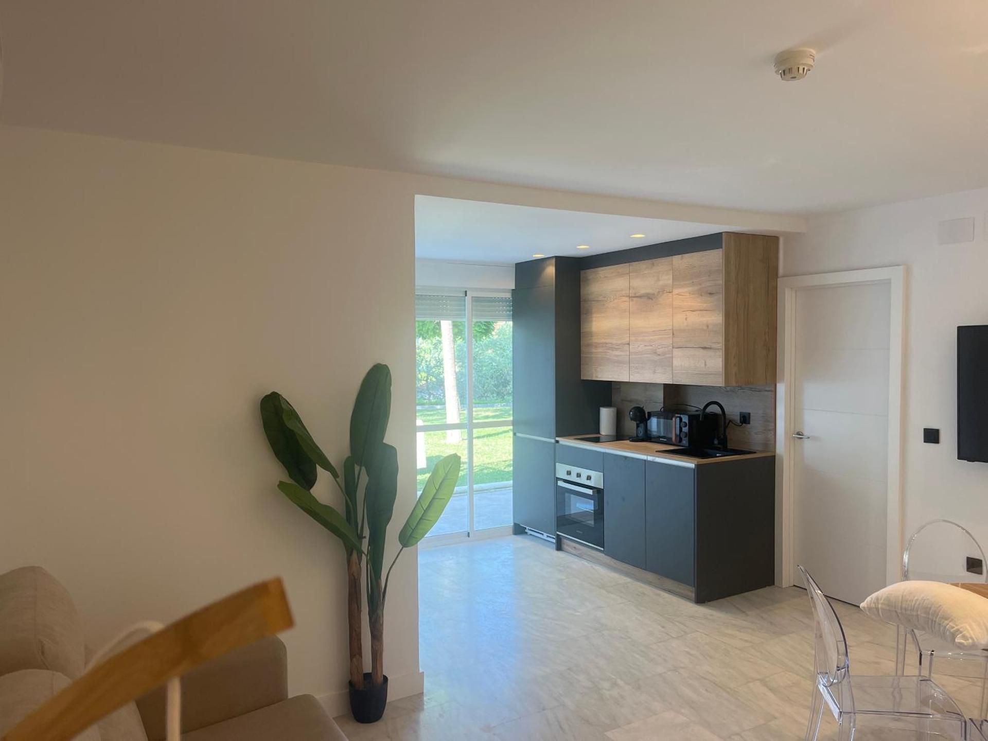 Two-Bedroom Apartment with Garden View
