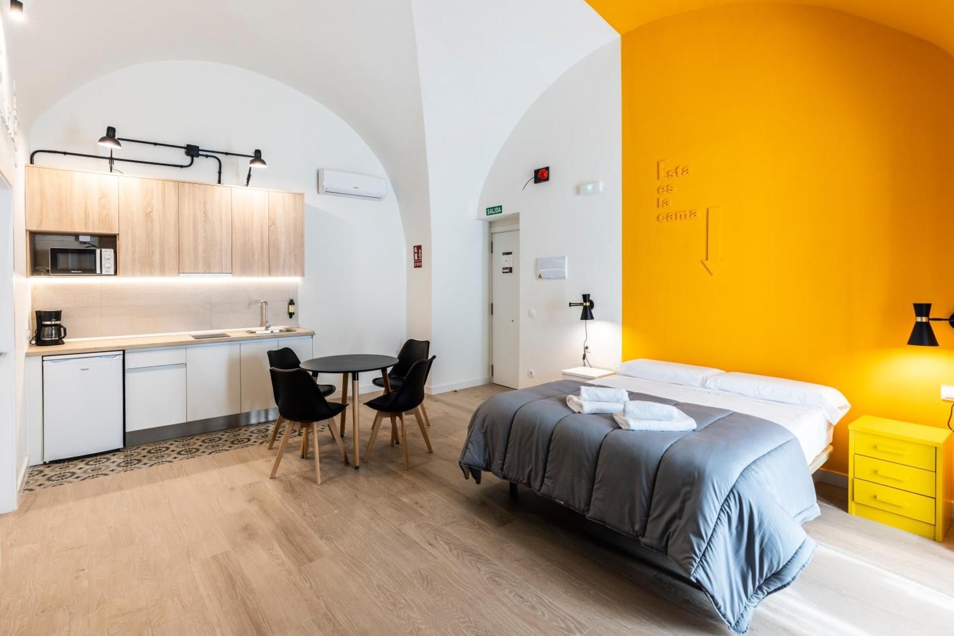 Studio with Balcony