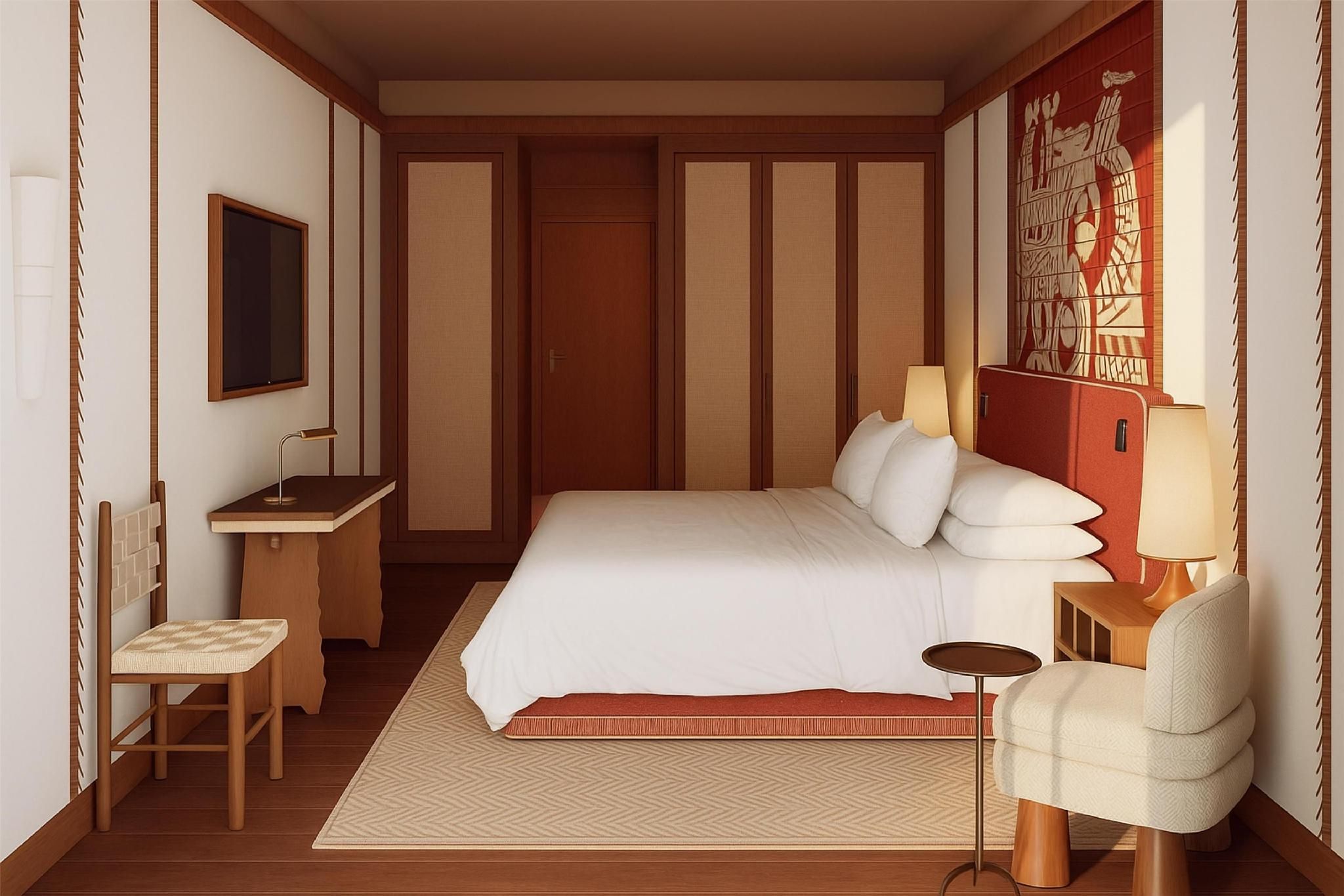 Family Connecting Terraceujillo Room