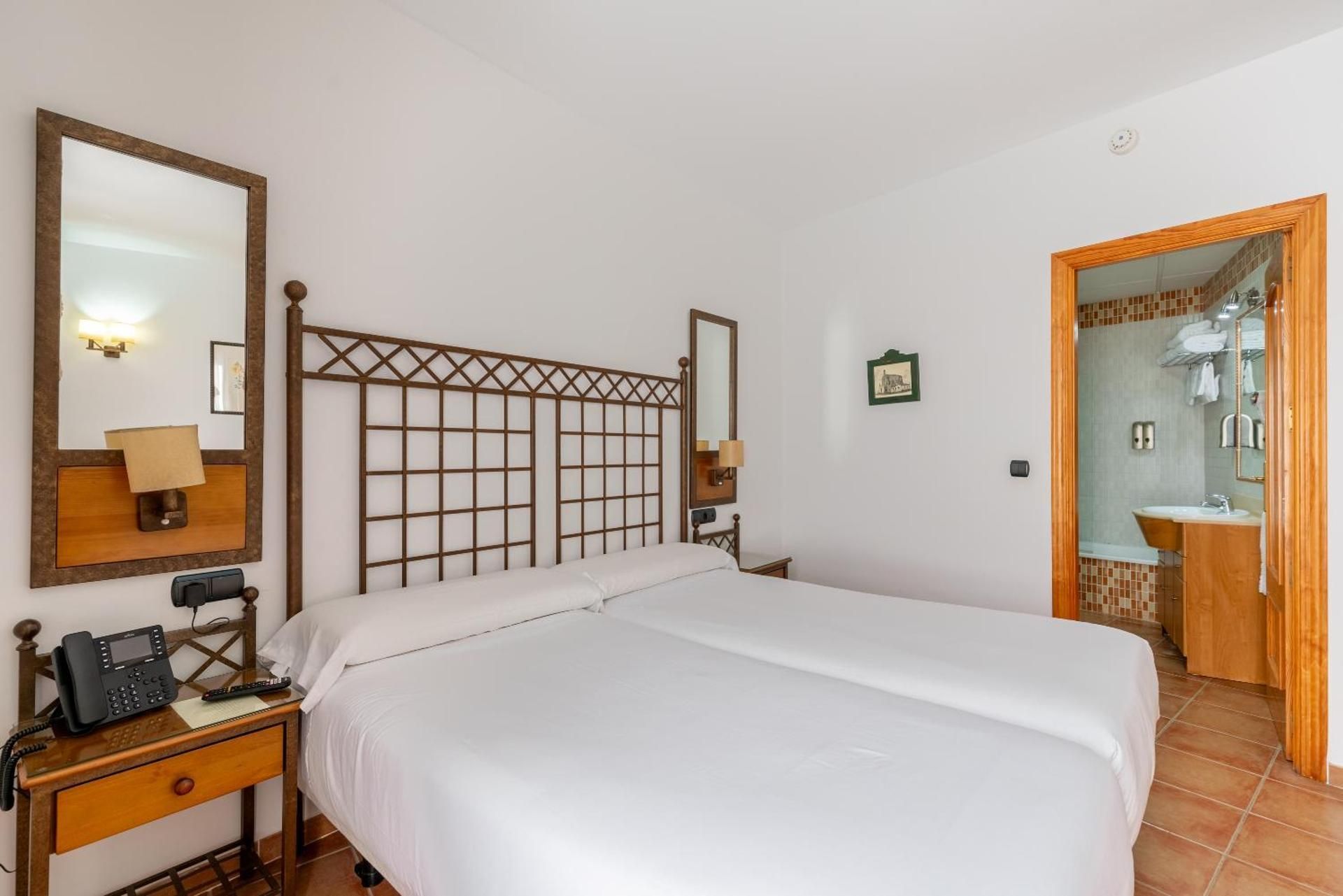 Exterior twin room