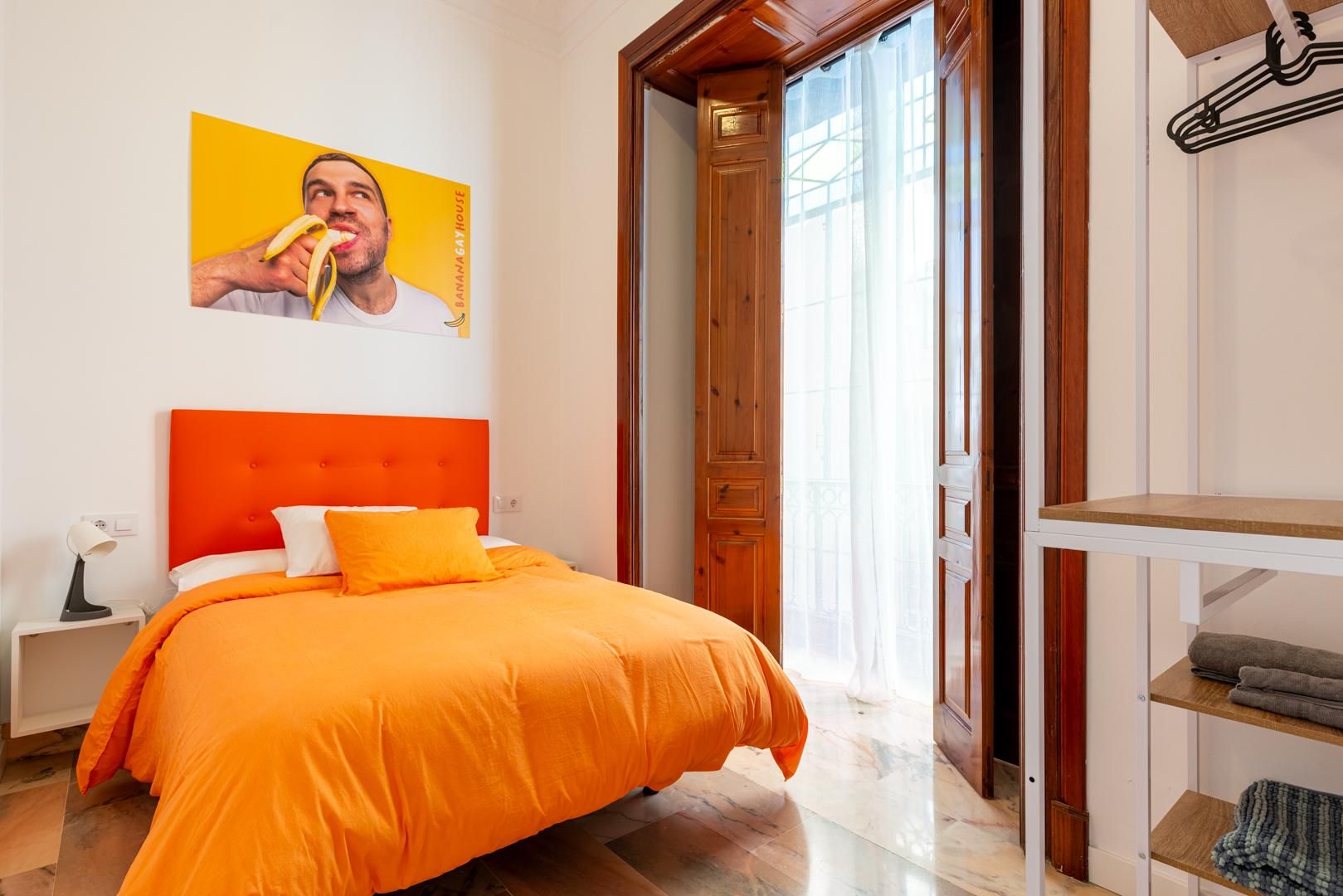 Banana Gay House Room with Shared Bathroom