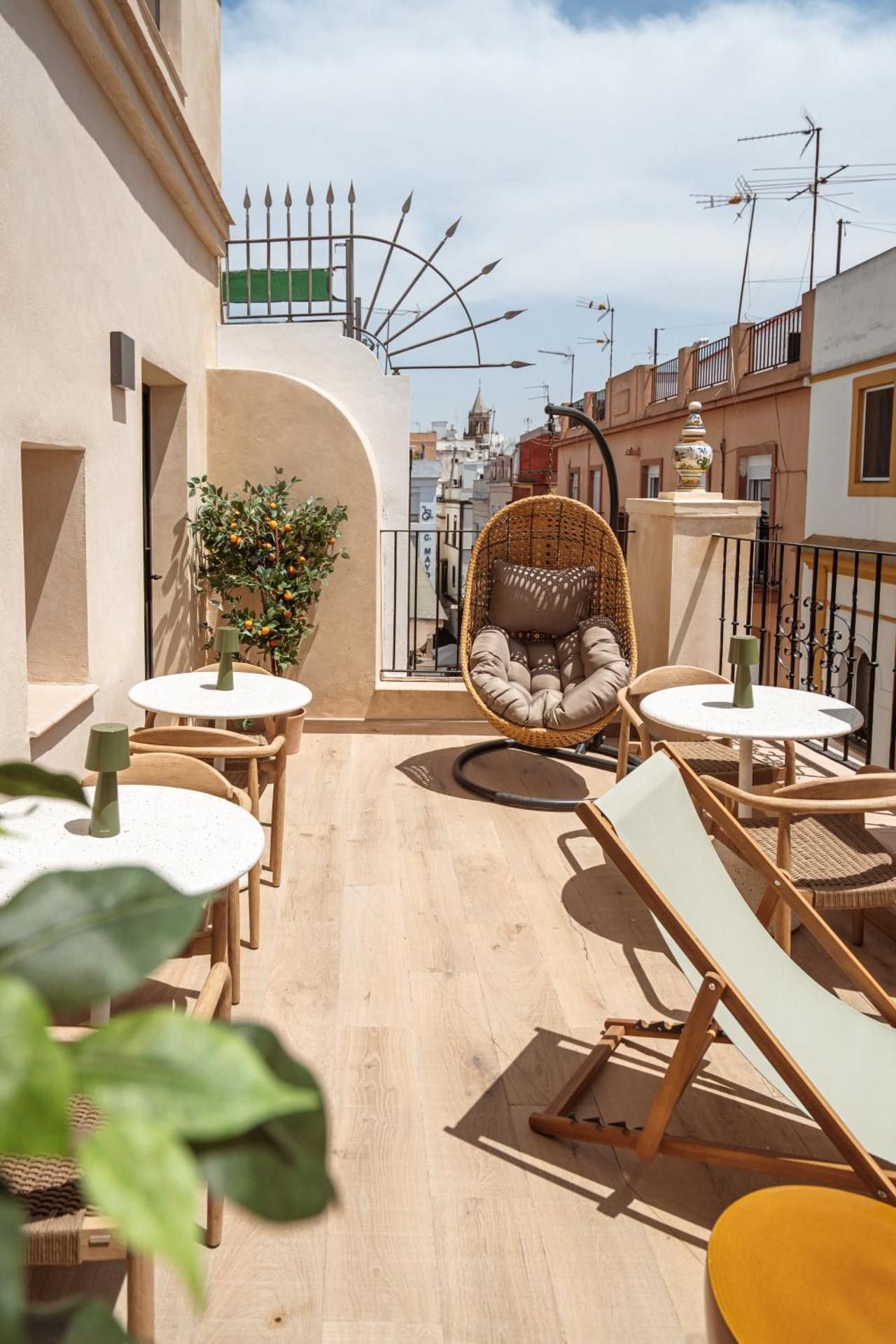 One-Bedroom Apartment with Terrace