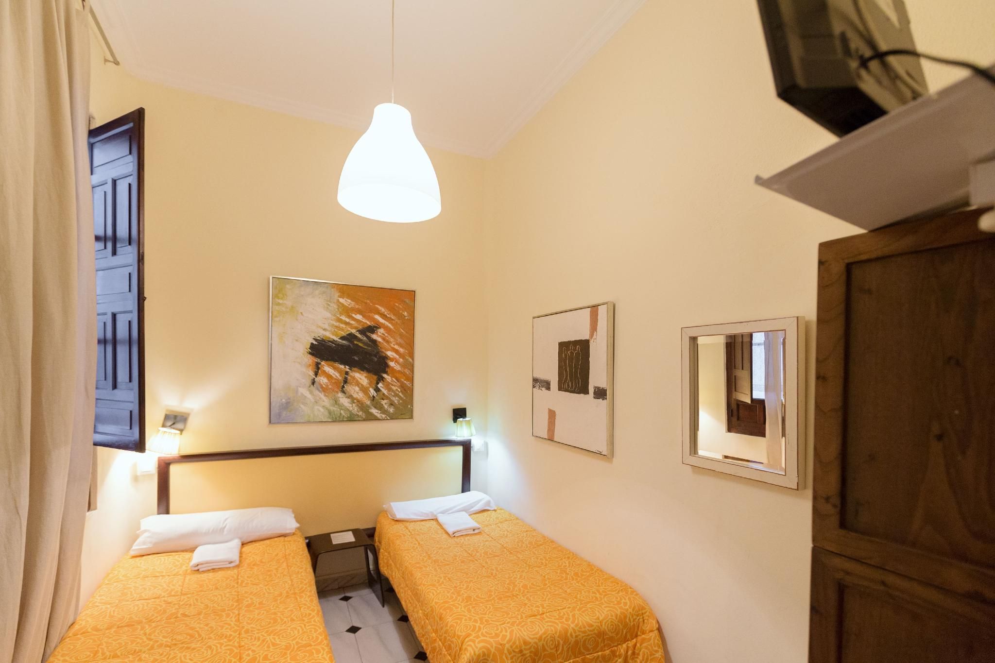 Small Room with Shared Bathroom