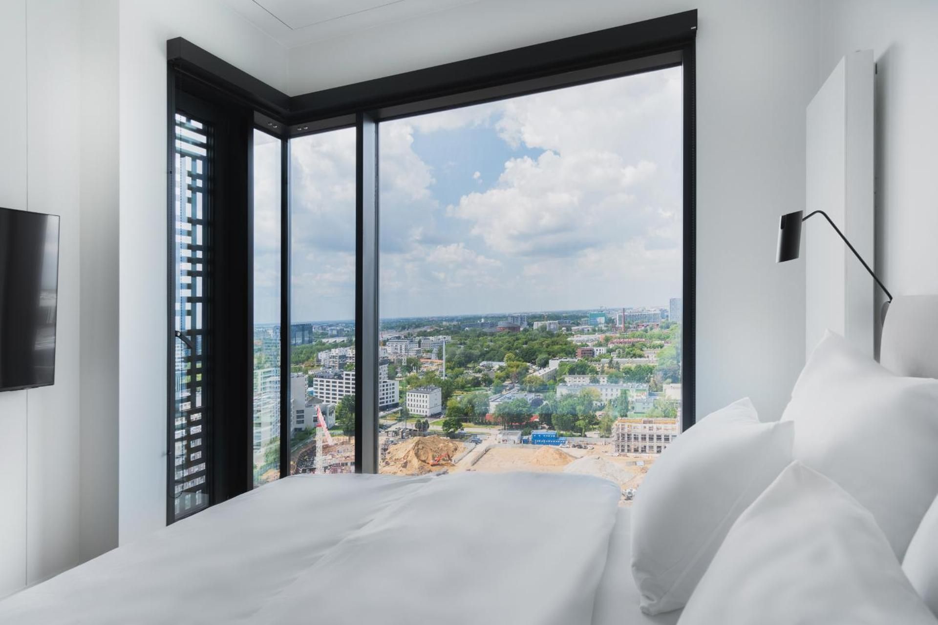 Apartament Premium na 22 piętrze z telewizorem 98 cali