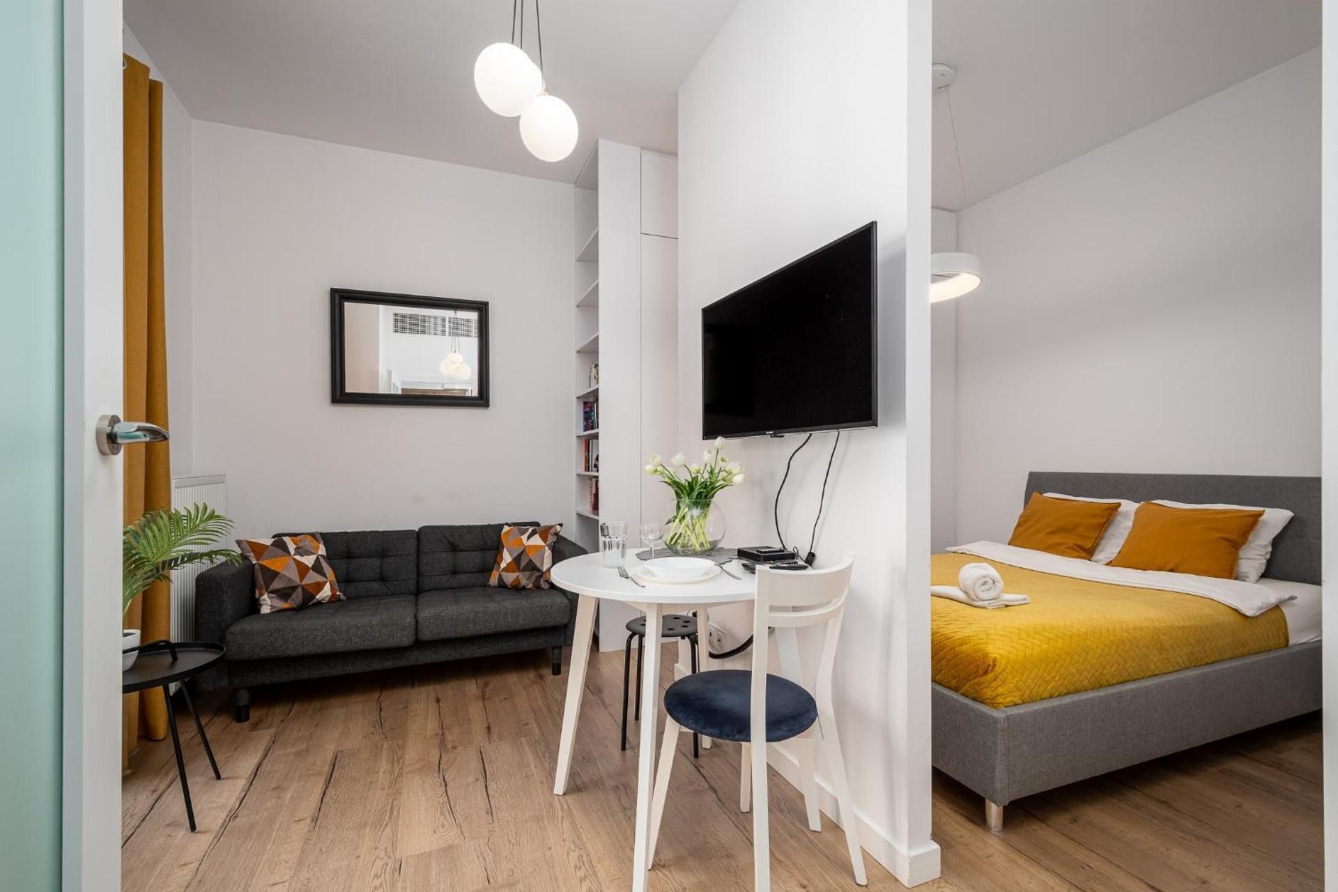 Studio with Balcony