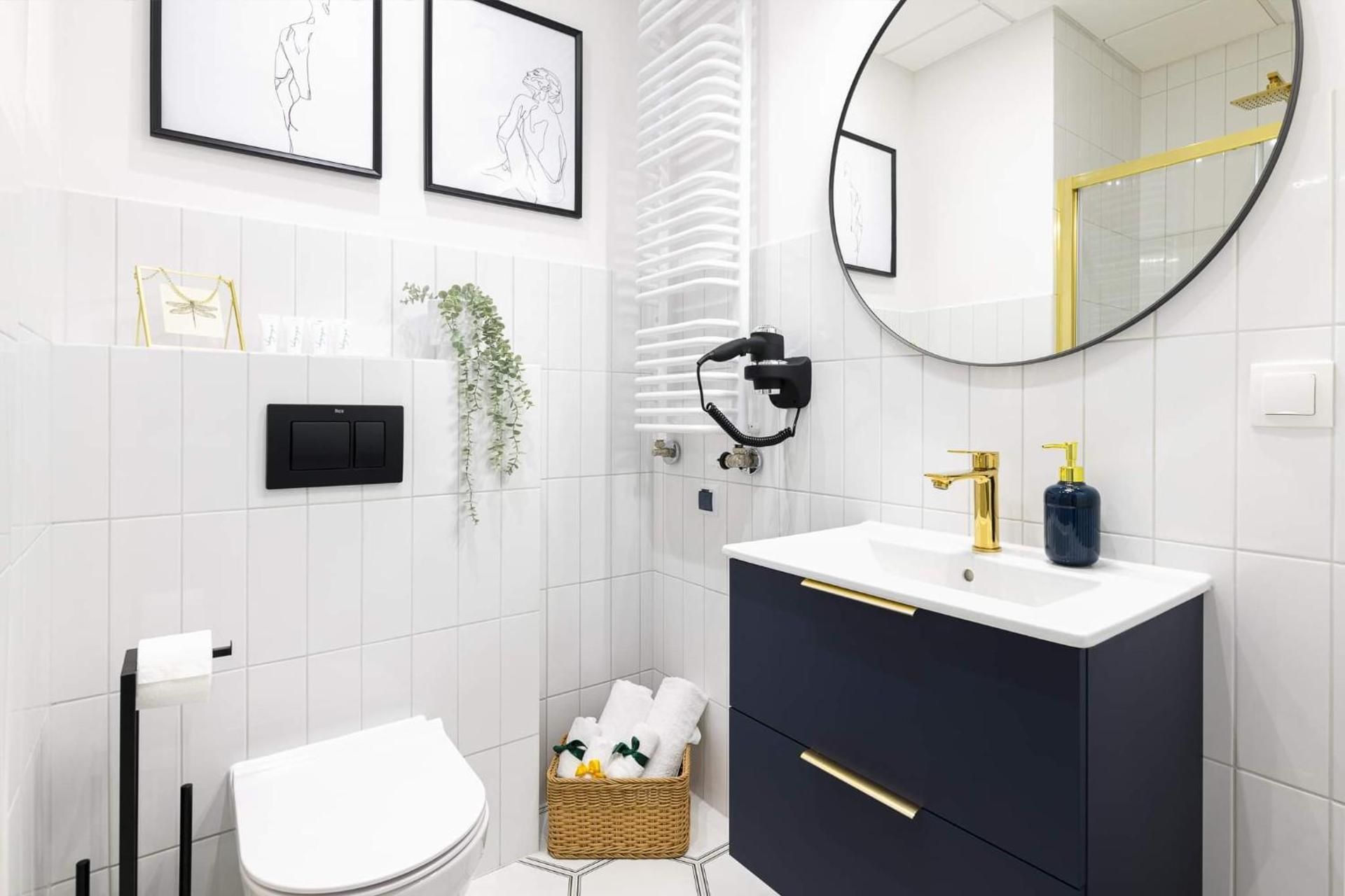 Luxury Design Apartments - Warsaw Tower Bliska Wola One-Bedroom Apartment 3