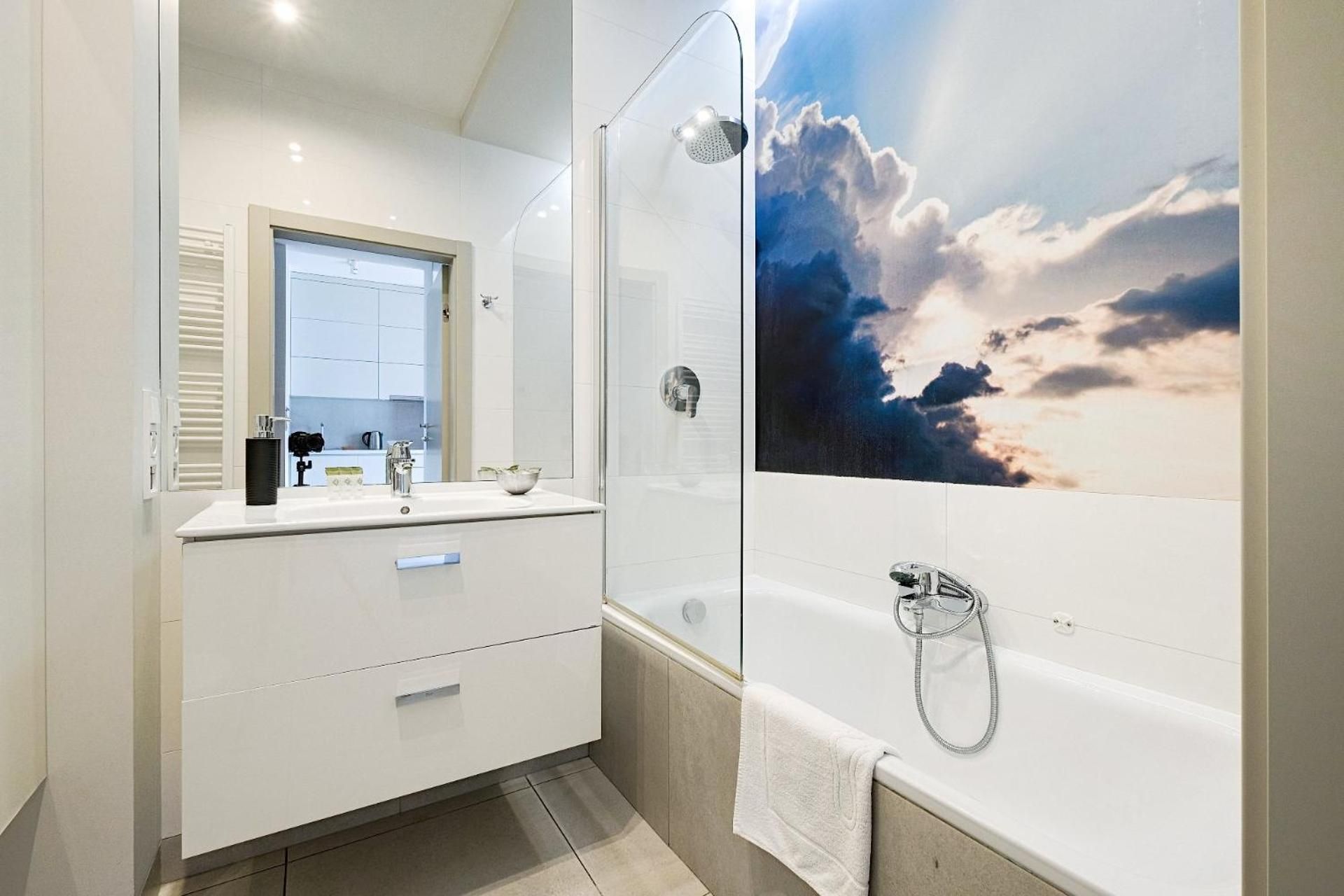 Studio Apartment with Balcony