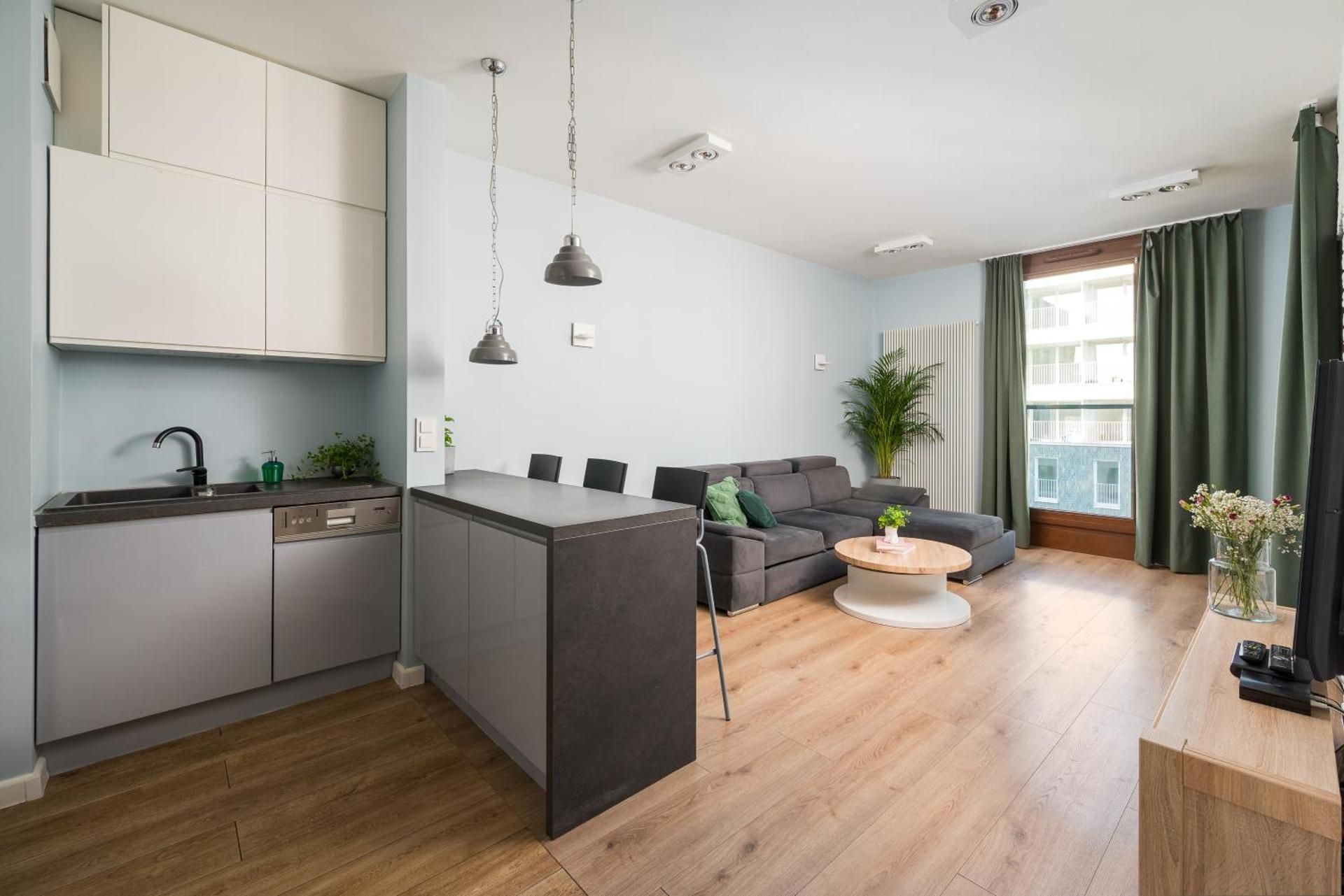 ApartHotel Warsaw Center One-Bedroom Deluxe Apartment 3