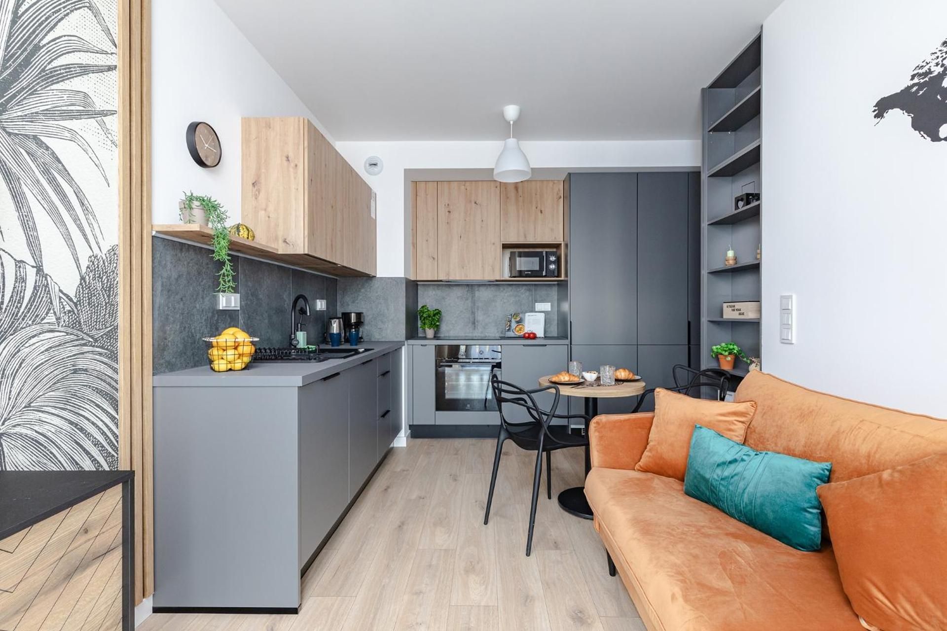 Studio with Balcony