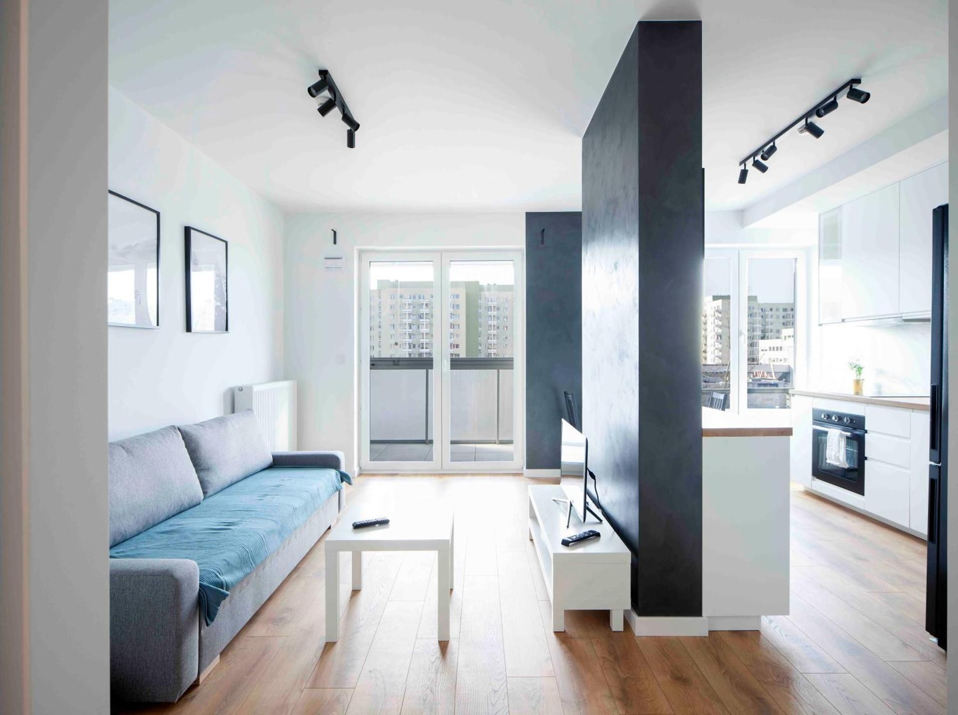 Studio with Balcony