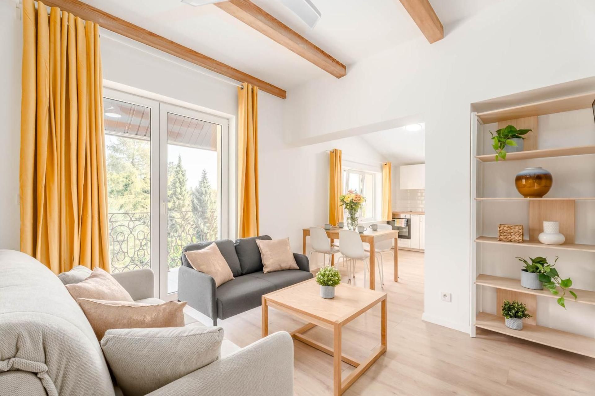 Two-Bedroom Apartment with Balcony